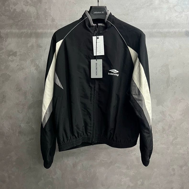 Balenciaga Balenciaga Black Loose Zip Jacket Size US L / EU 52-54 / 3 - 1 Thumbnail