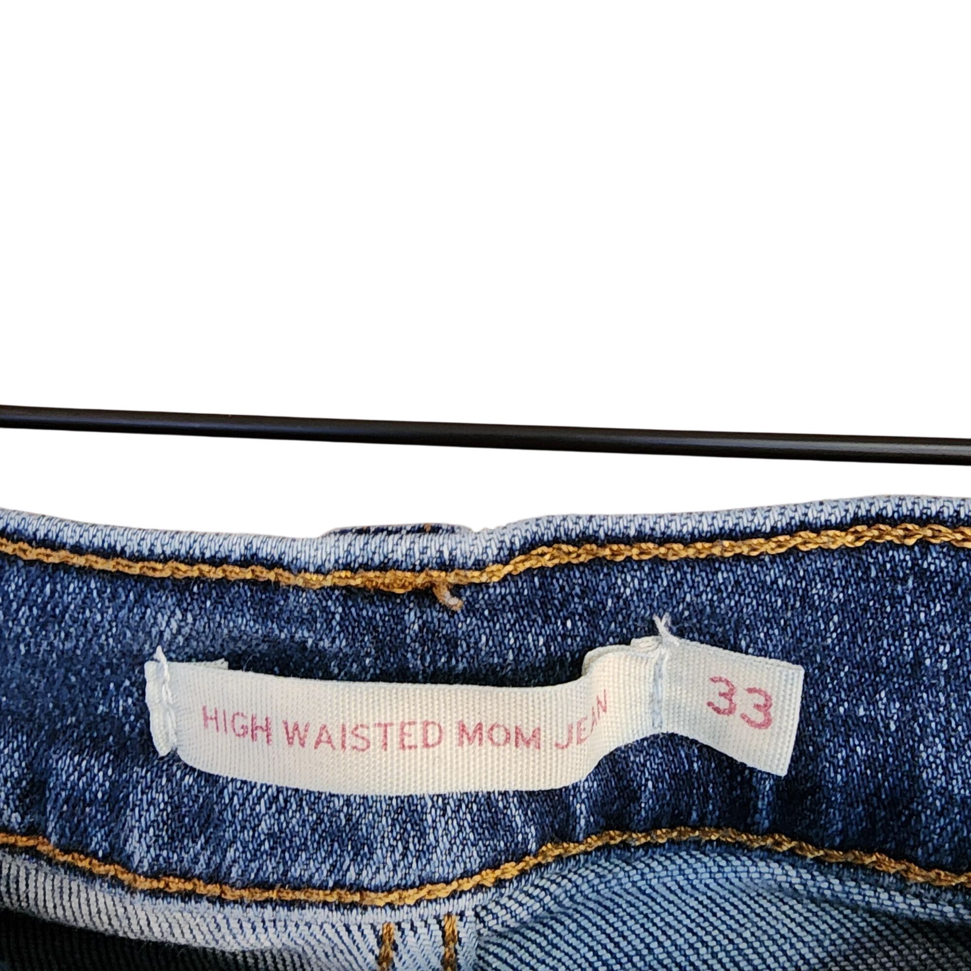 Other Levi’s High Waisted Mom Jeans Womens size 33 Size 33" - 3 Thumbnail