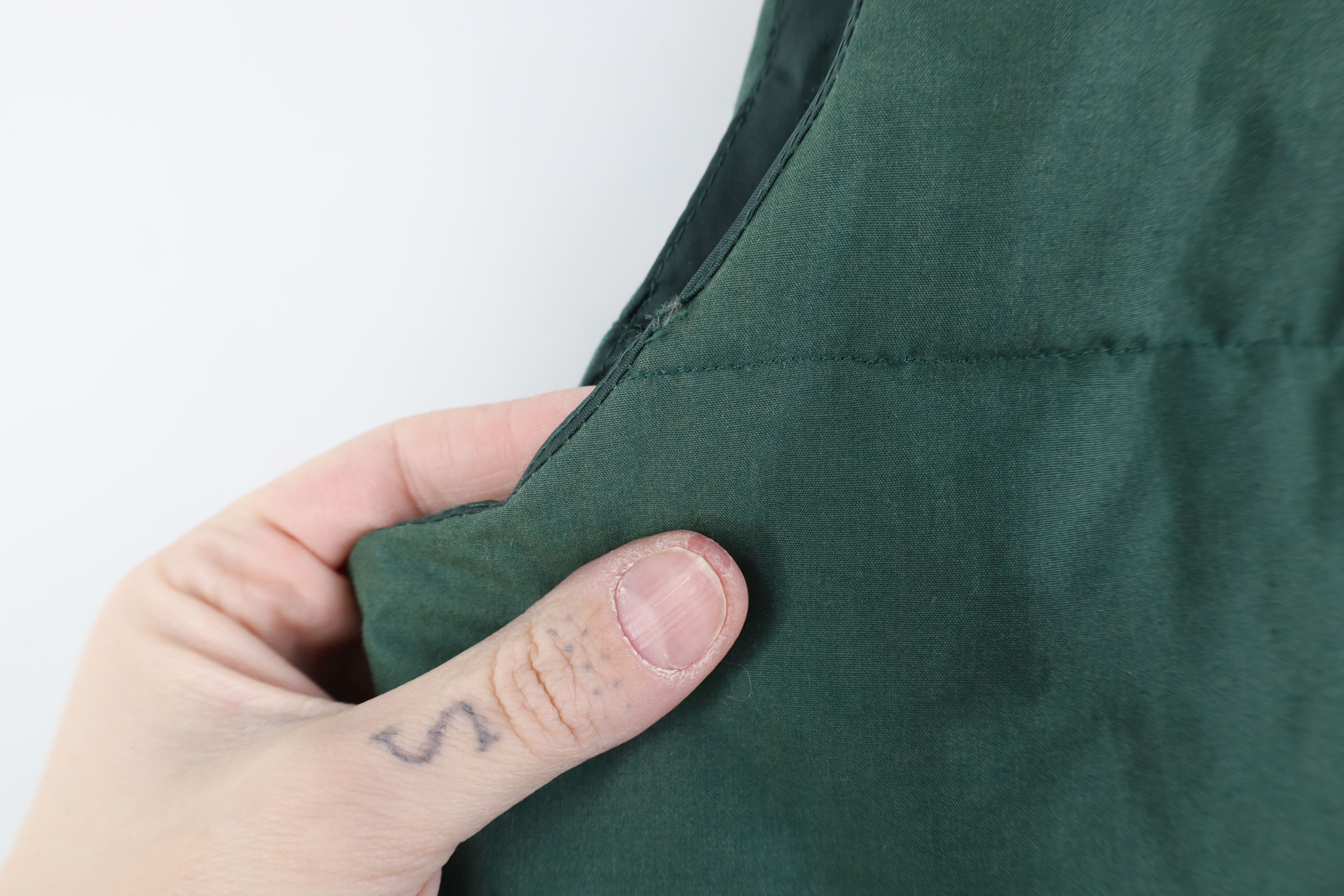 Vintage Vintage 90s Streetwear Duck Down Puffer Vest Jacket Green Size US M / EU 48-50 / 2 - 5 Thumbnail