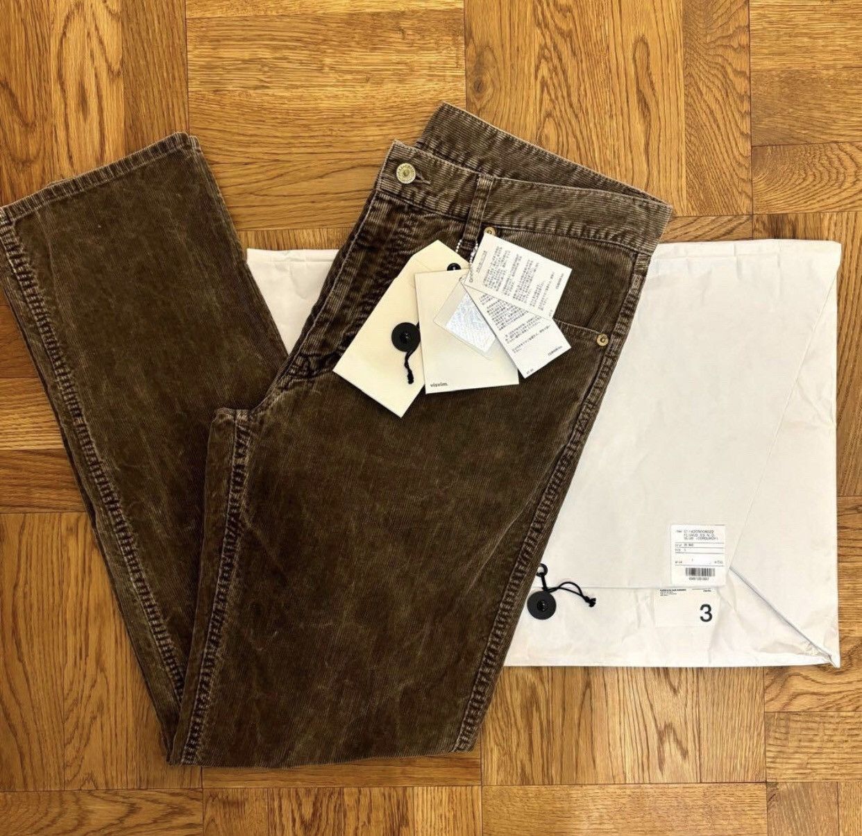 Visvim visvim FLUXUS 03 N.D. SLUB CORS jeans Size US 38 / EU 54 - 3 Thumbnail