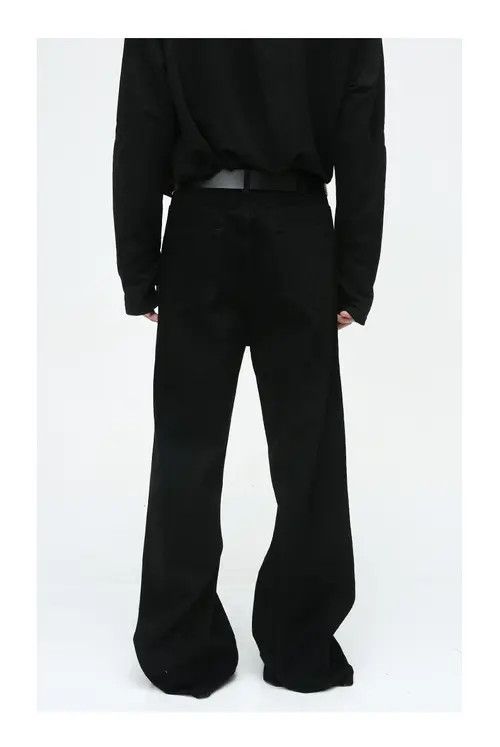 Jean American high street simple style black loose casual jeans Size US 32 / EU 48 - 5 Thumbnail
