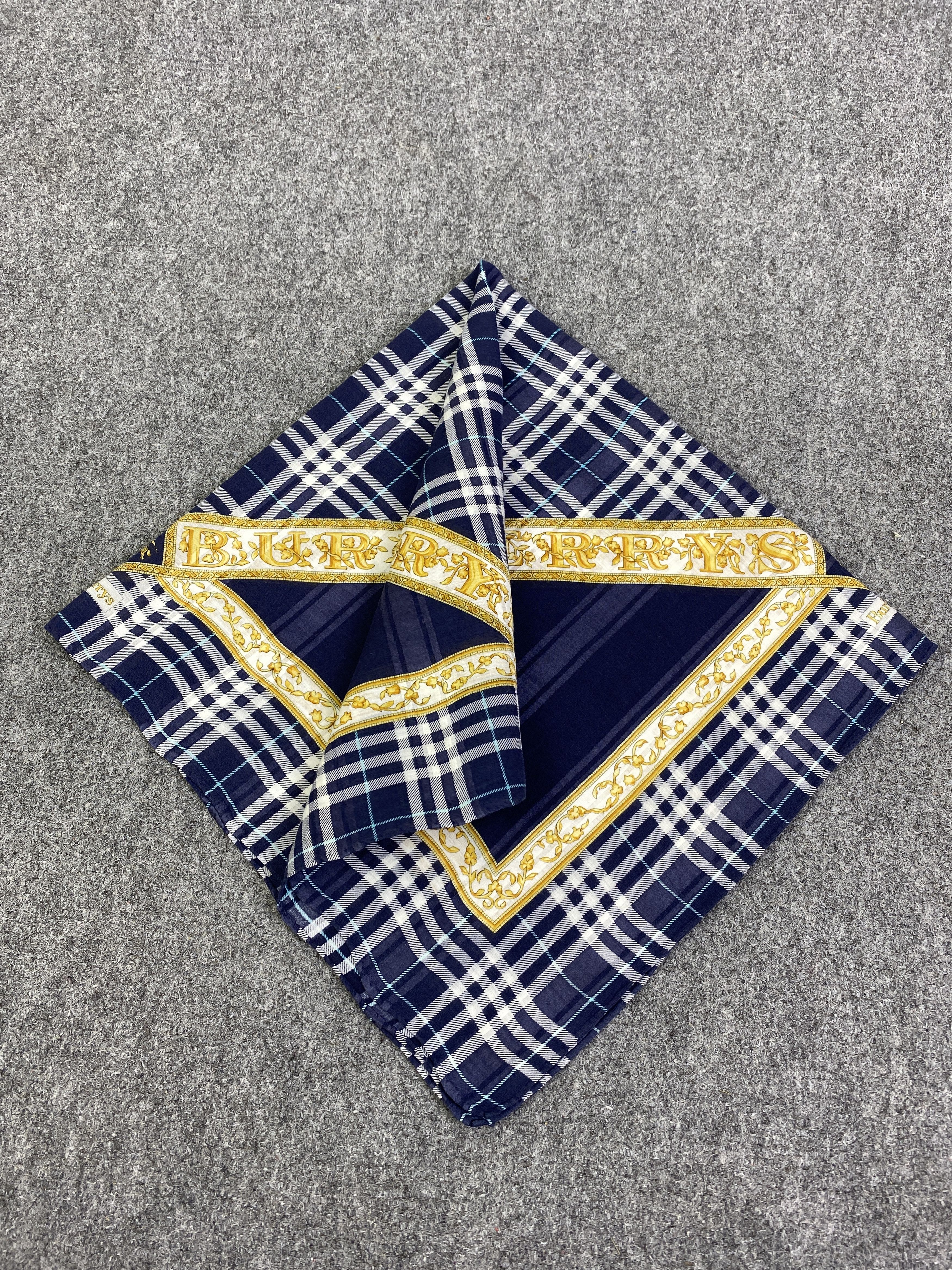 Burberry Vintage Burberry Handkerchief / Neckerchief HKC1066 Size ONE SIZE - 3 Thumbnail