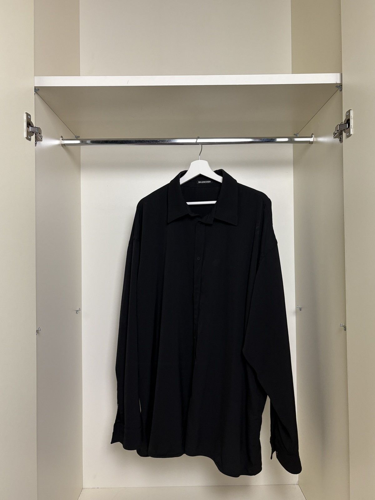 Balenciaga Balenciaga black over shirt Size US M / EU 48-50 / 2 - 1 Thumbnail