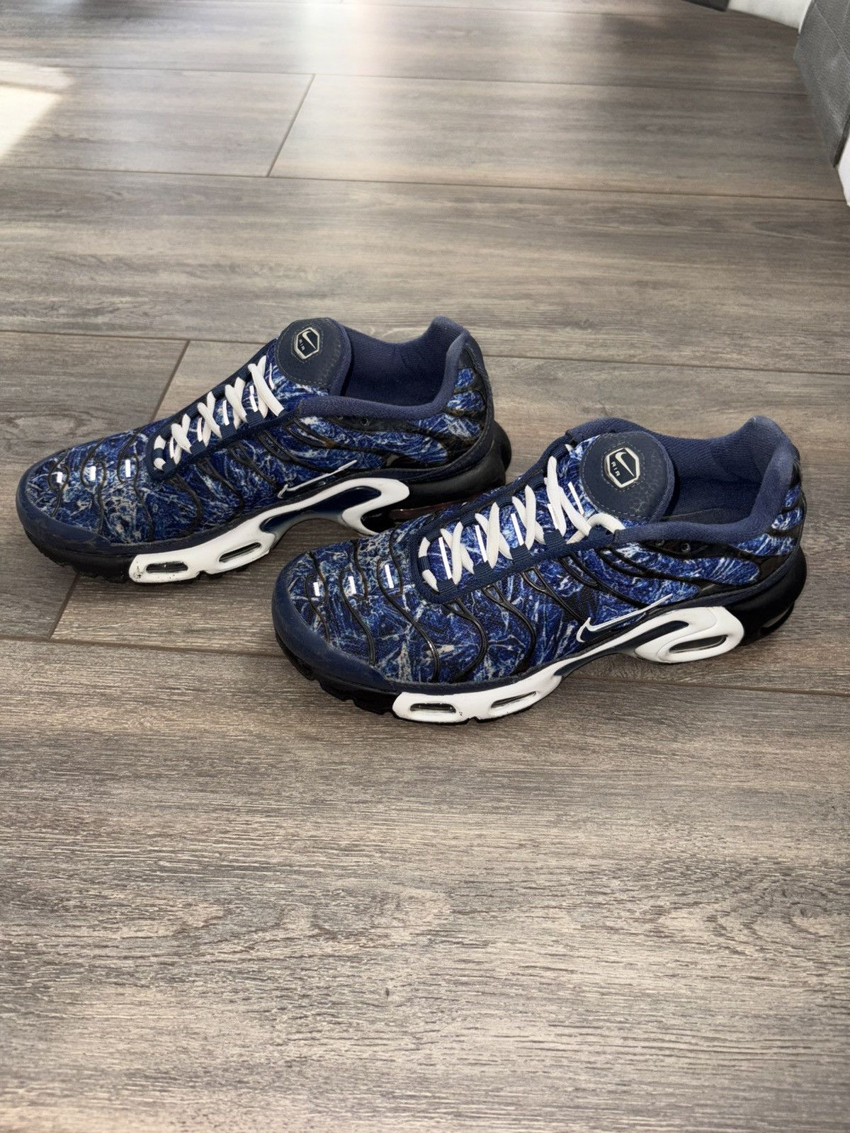 Nike Nike Air Max Plus Shattered Ice Midnight Navy Size US 6 / EU 39 - 7 Thumbnail