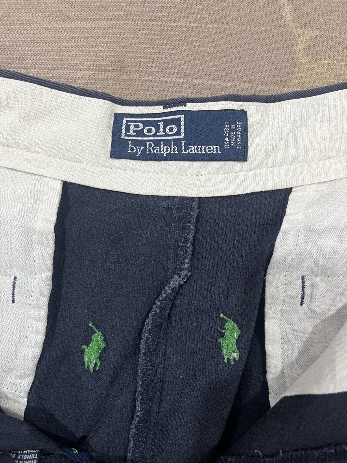 Polo Ralph Lauren Polo Ralph Lauren All Over Pony Shorts Navy 32 Rare Size US 32 / EU 48 - 5 Thumbnail