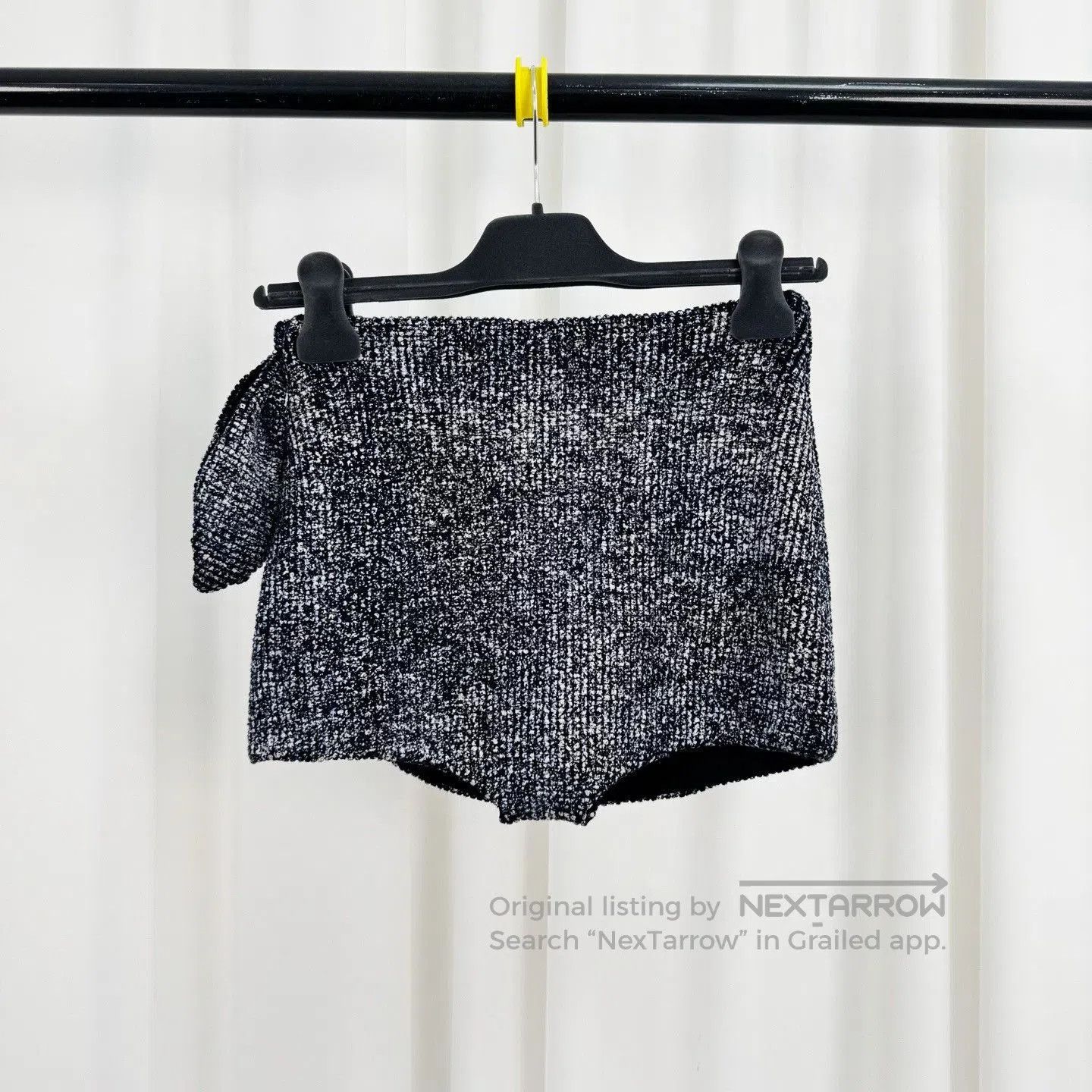 Dior Dior Blue Tweed Skirt-Pants. Size 37" - 2 Thumbnail