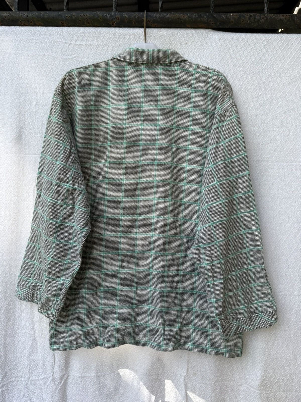 Celine Celine plaid button shirt Size US L / EU 52-54 / 3 - 2 Thumbnail