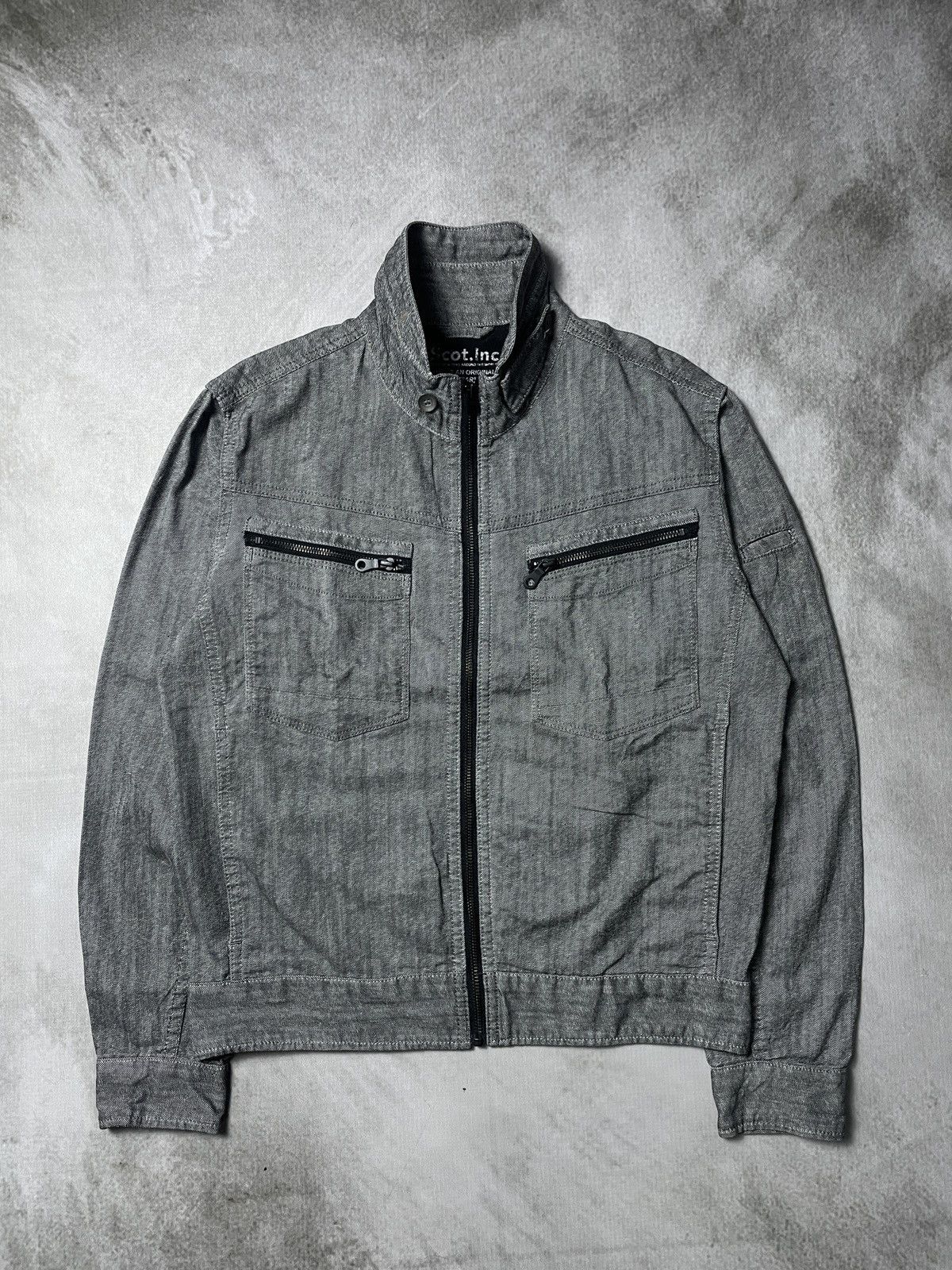 Japanese Brand 2000’s Scot - Bikers Jacket Size US M / EU 48-50 / 2 - 1 Thumbnail