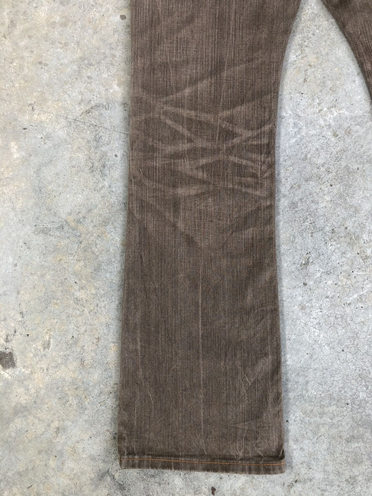 If Six Was Nine Japanese Edwin Exclusive Flared Jeans Distressed Bootcut Size US 31 - 11 Thumbnail