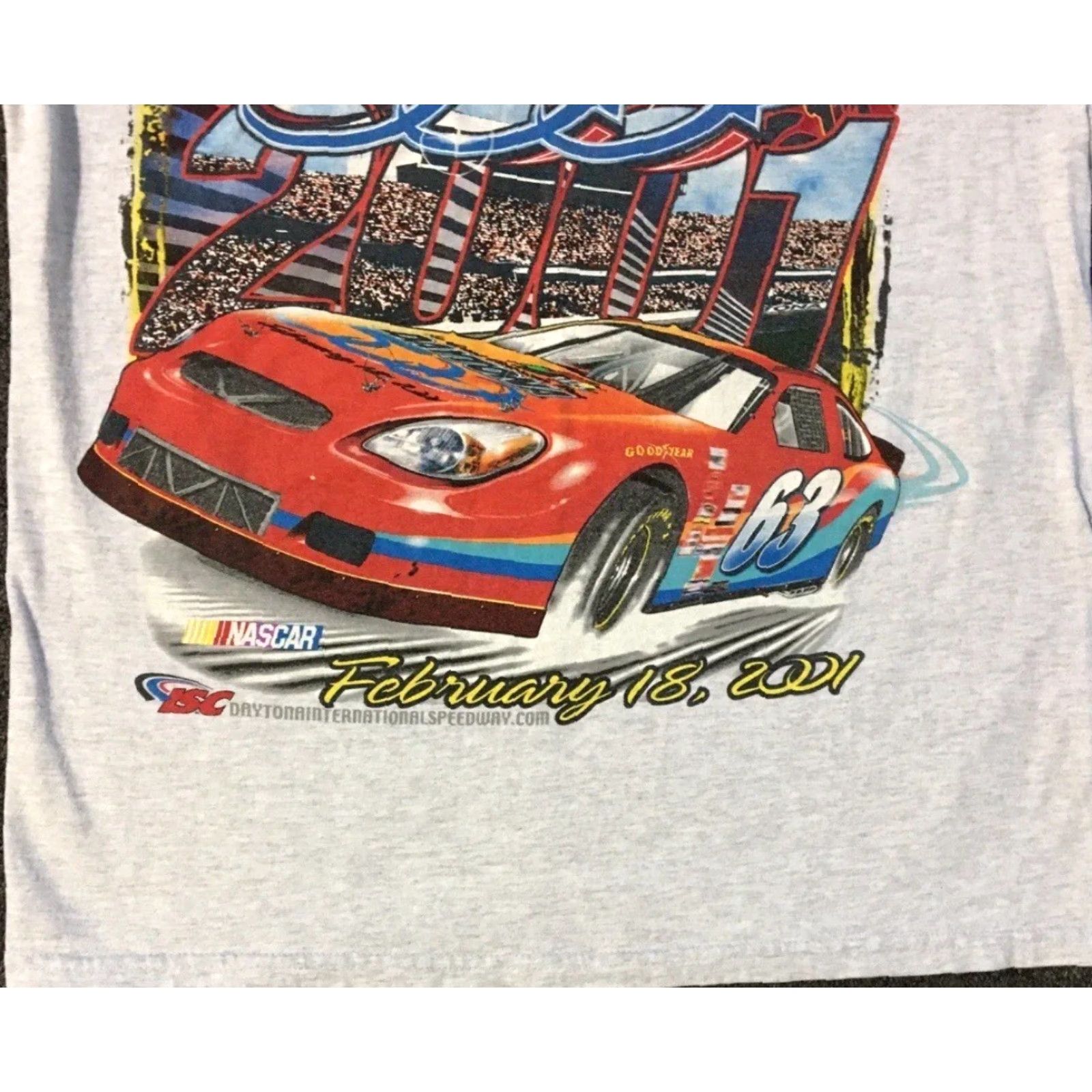 NASCAR VINTAGE NASCAR Daytona 500 Faded AOP Shirt S Driving Racing Car Biker Grunge 90s Y2K Size US S / EU 44-46 / 1 - 7 Thumbnail