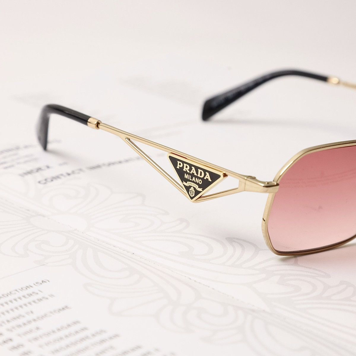 Prada PRADA 0PR A51S SUNGLASSES Size ONE SIZE - 3 Thumbnail