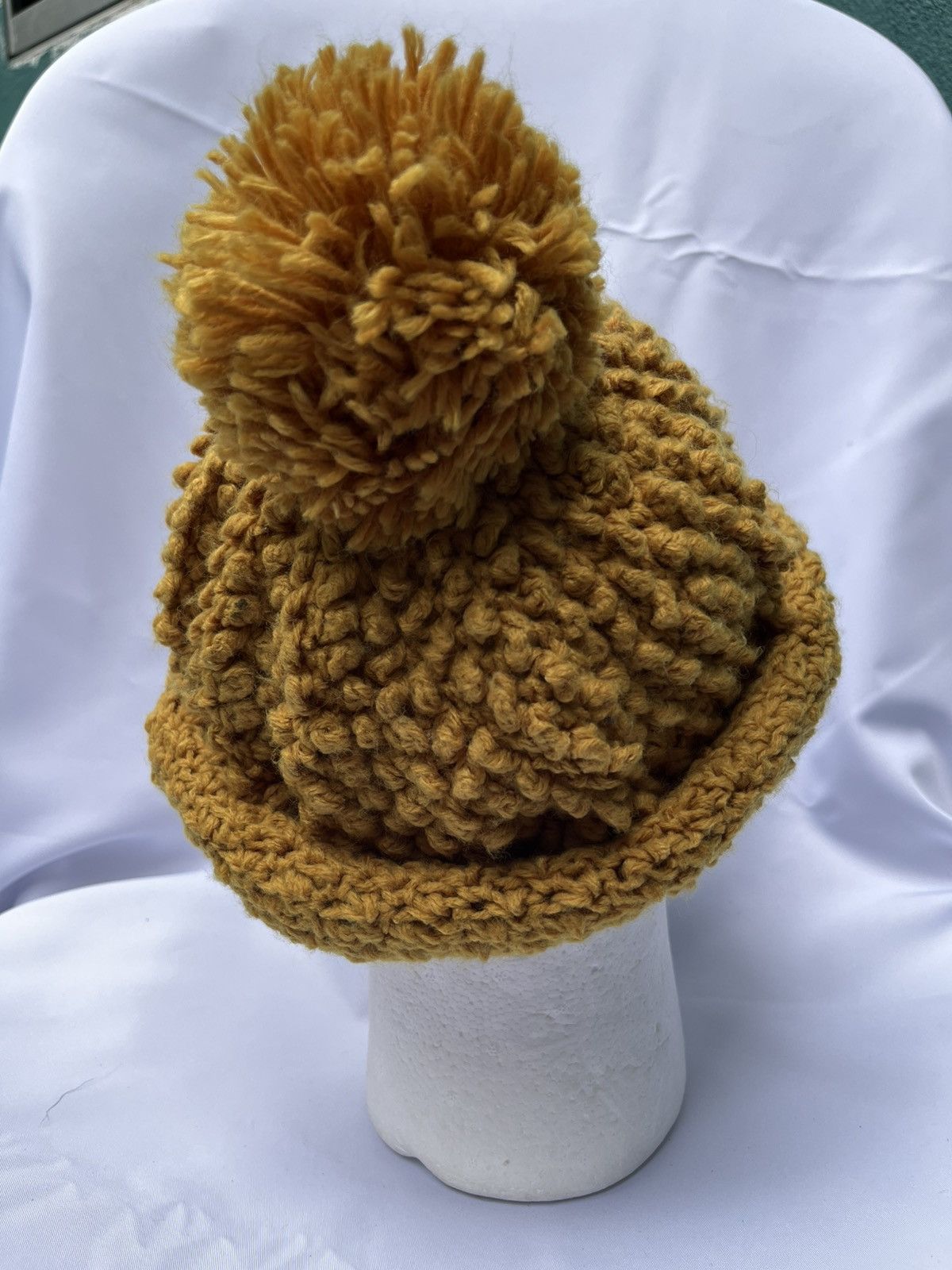 Japanese Brand × Vintage Knitted Winter Momo Beanie Hats Size ONE SIZE - 5 Thumbnail