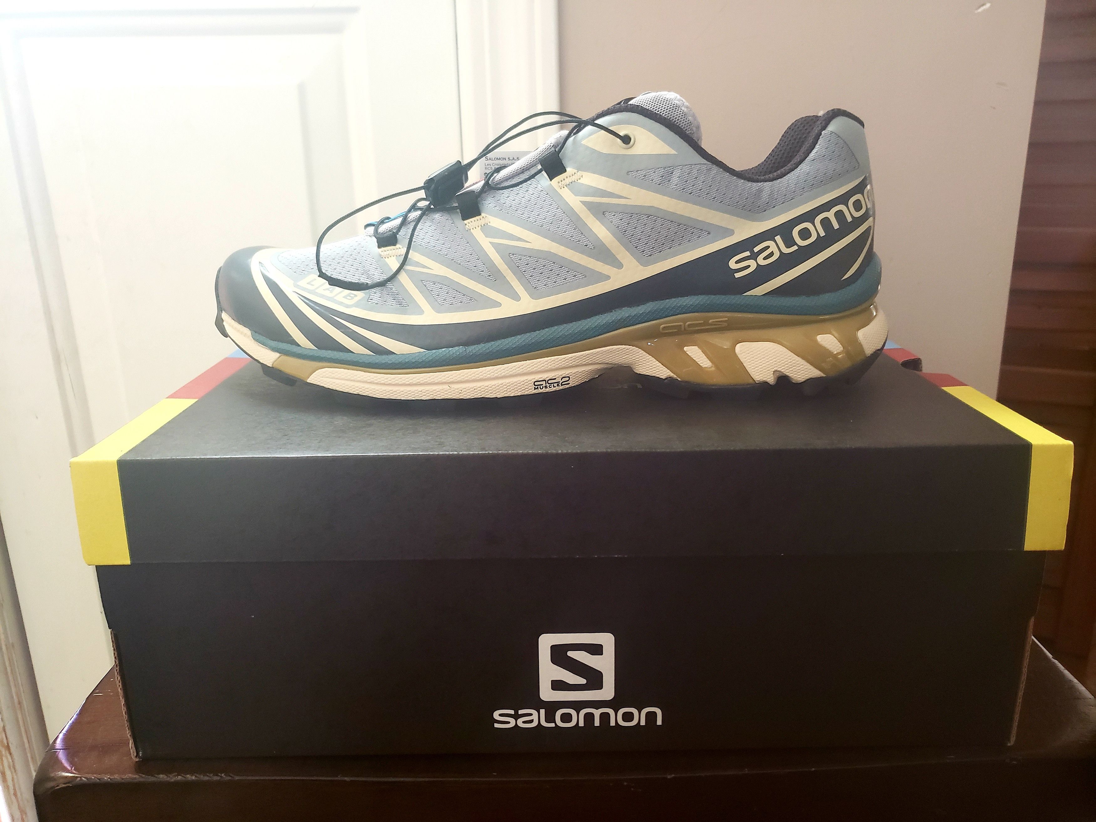 Salomon XT-6 Bleached Sand Cumin