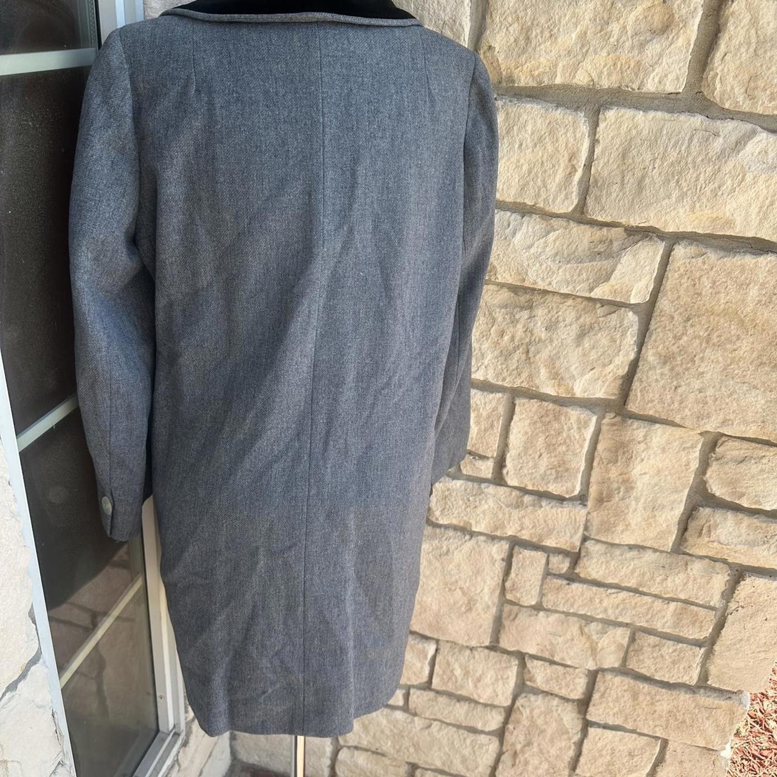 Other Grey 100% wool vintage 70s/80s single-breasted #70s80s Size US M / EU 48-50 / 2 - 6 Thumbnail