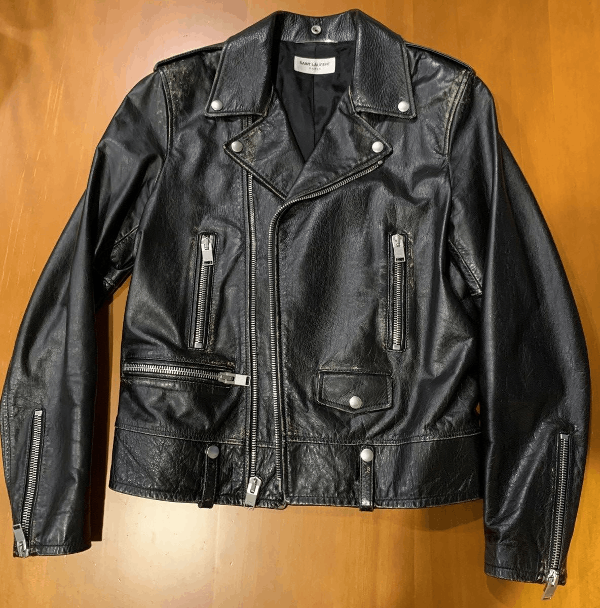 Saint Laurent Paris L01 Biker Jacket Size US M / EU 48-50 / 2 - 2 Thumbnail