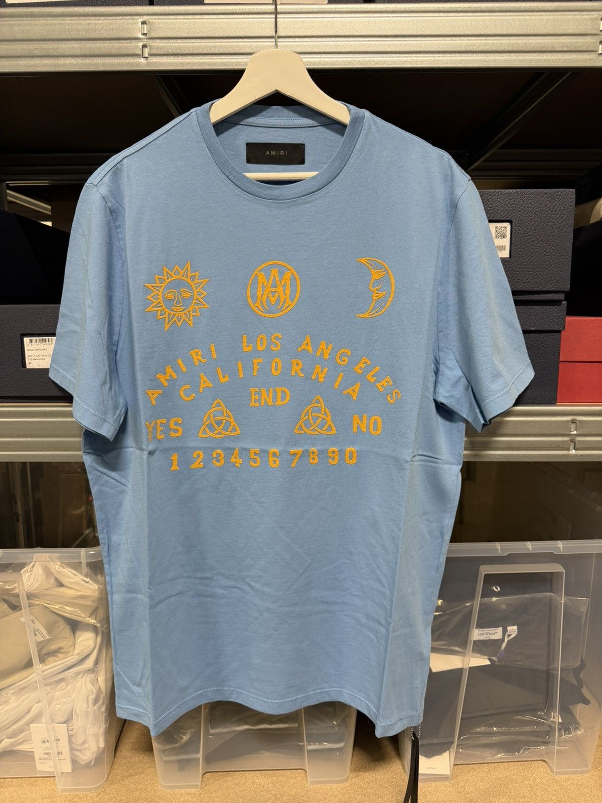 Amiri Amiri Ouija Board T-Shirt NEW 550$ Size US XXL / EU 58 / 5 - 1 Thumbnail