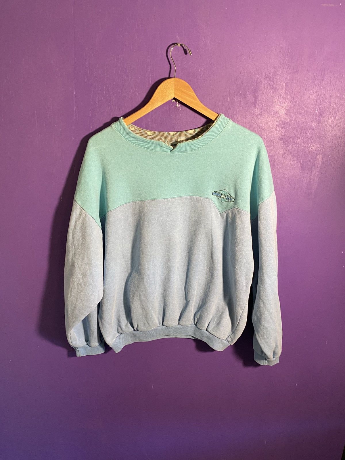 Quiksilver Vintage 90s Quiksilver two tone crewneck Size US M / EU 48-50 / 2 - 1 Thumbnail