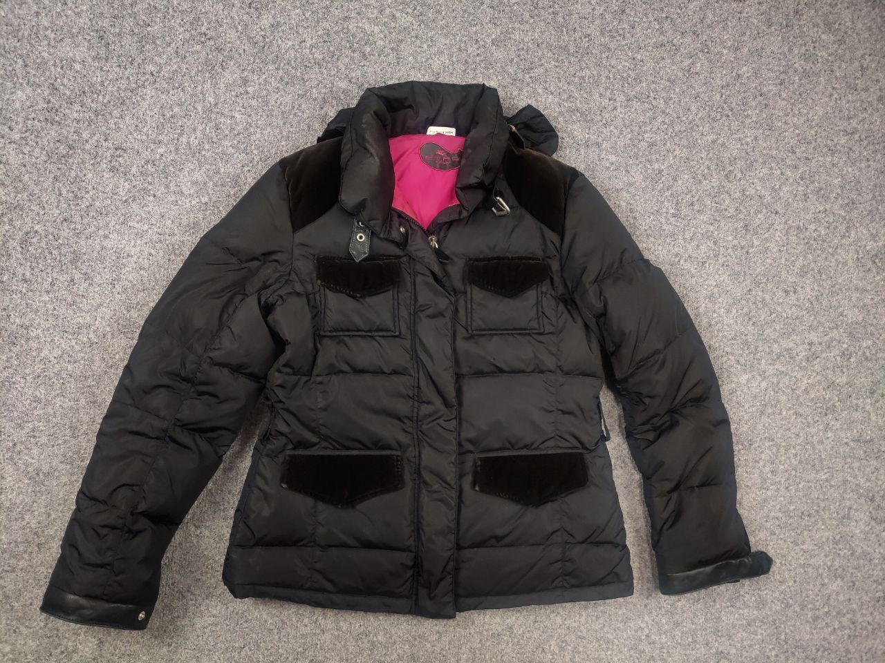 Etro Etro Milano Design puffer down Hooded Pocket Jacket Vintage Size M / US 6-8 / IT 42-44 - 2 Thumbnail