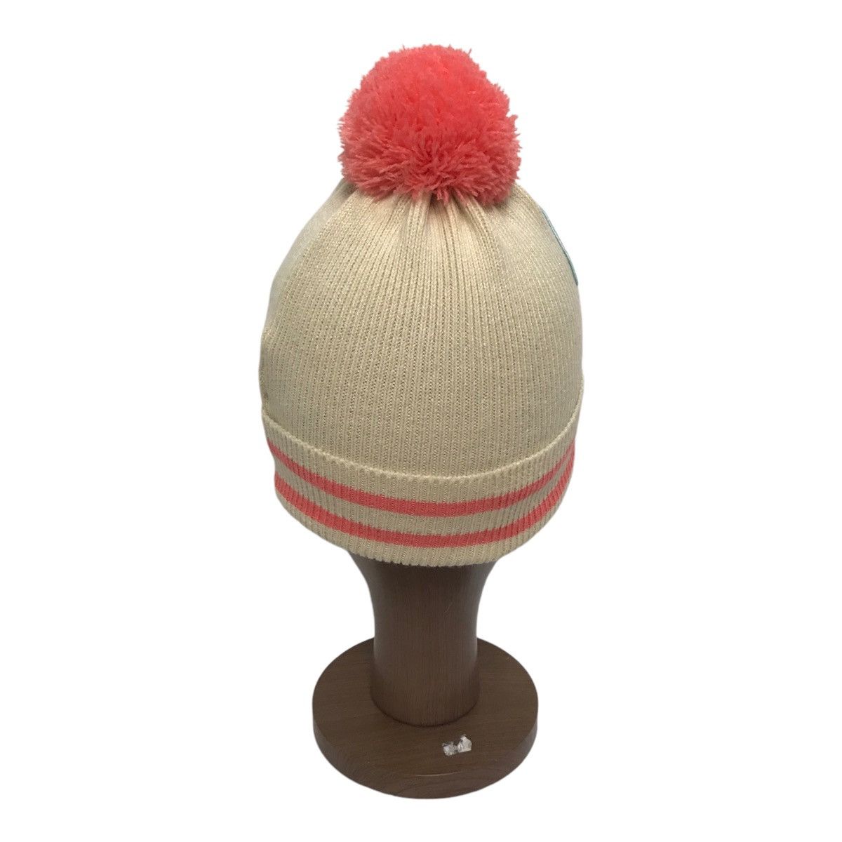 Hysteric Glamour × Japanese Brand Angle Blue Fur Cream Beanie Size ONE SIZE - 3 Thumbnail