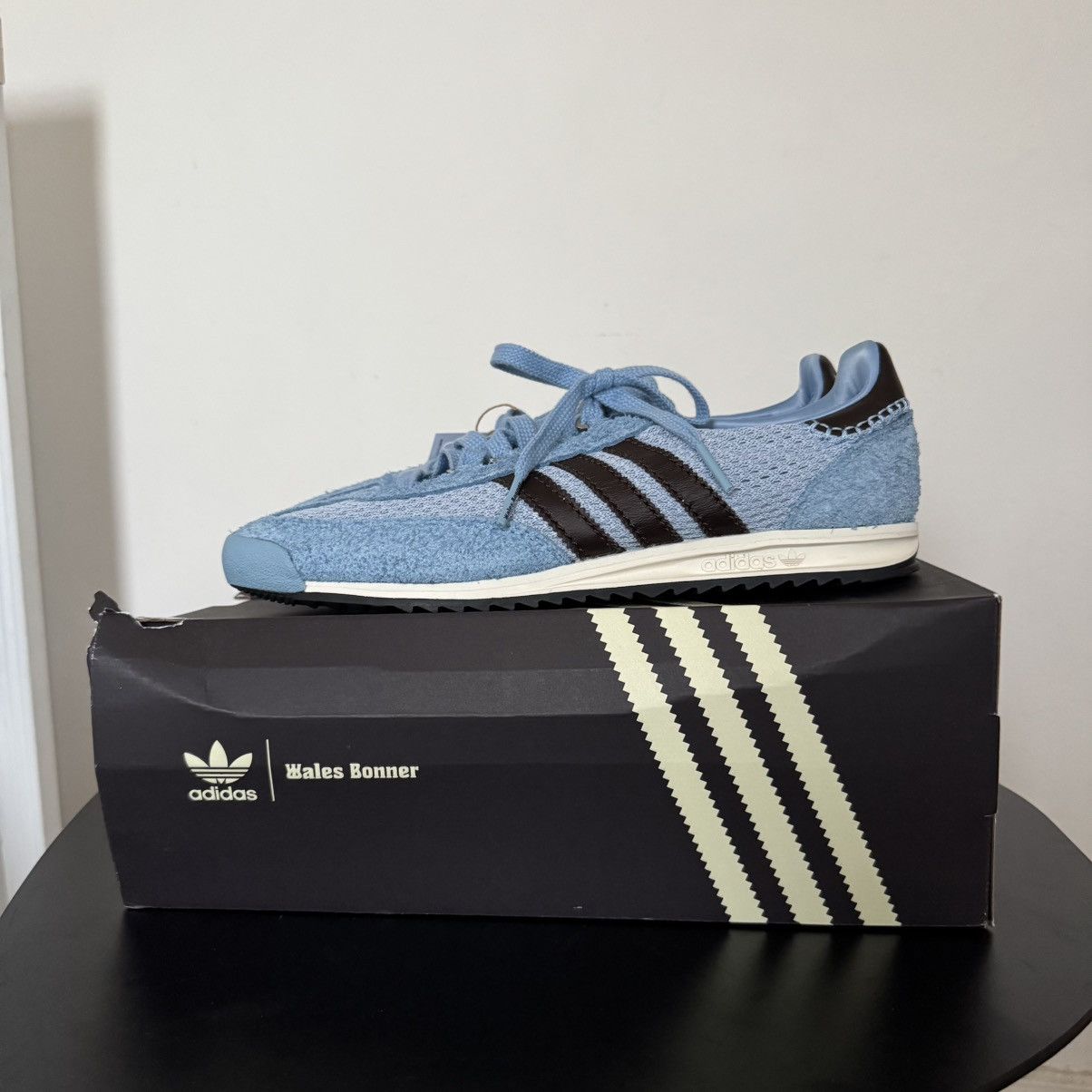 Adidas × Wales Bonner Adidas x Wales Bonner SL76 Ash Blue Sneakers - BRAND NEW Size US 11 / EU 44 - 10 Thumbnail