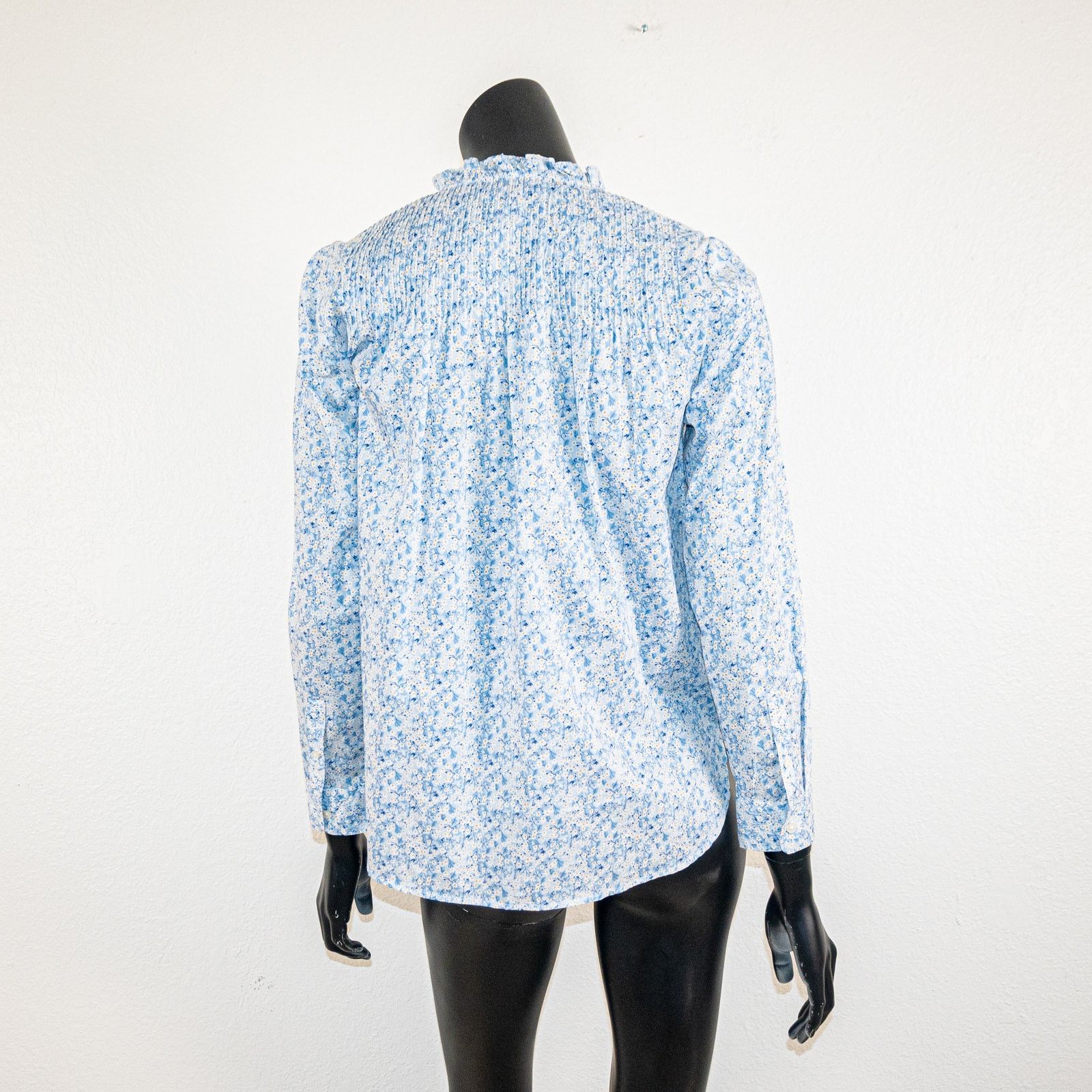 J.Crew J.Crew Liberty Fabric Cotton Popover Shirt Misti Valeria Size XS / US 0-2 / IT 36-38 - 5 Thumbnail