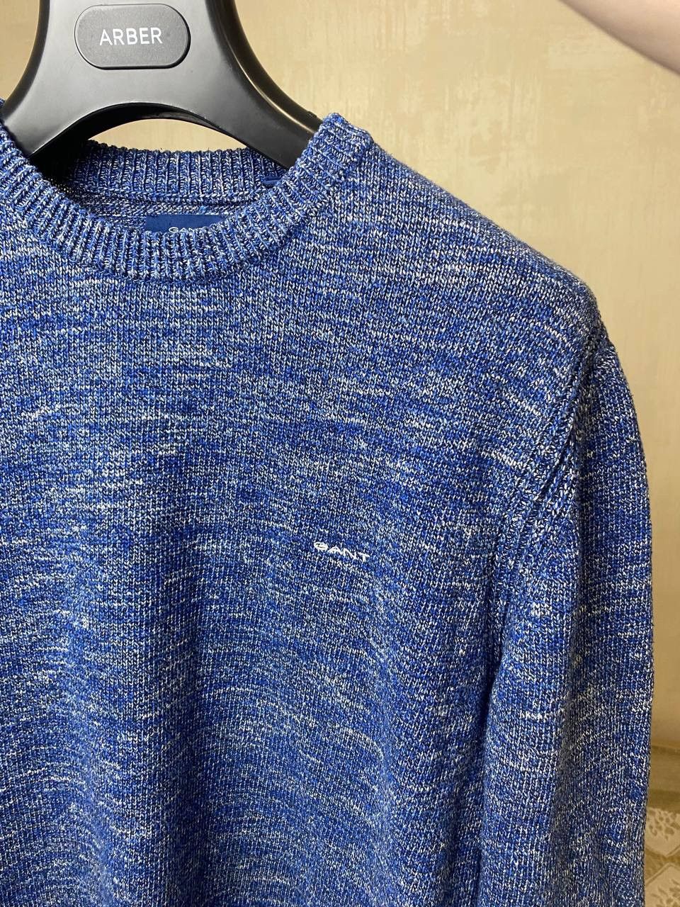 Gant 🔥 Gant Cotton Blue Logo Sweater Pullover Sweatshirt Mens Size US XL / EU 56 / 4 - 7 Thumbnail