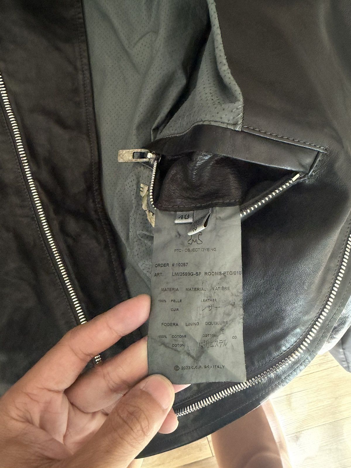 Carol Christian Poell Carol Christian Poell O.D Spine Elbow & Hand Leather Jacket Size US M / EU 48-50 / 2 - 12 Thumbnail