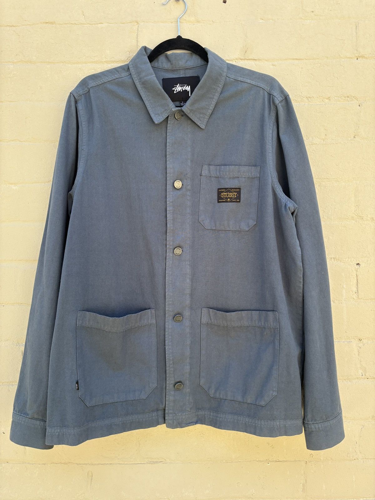 Stussy Stussy lightweight shirt jacket Size US L / EU 52-54 / 3 - 1 Thumbnail