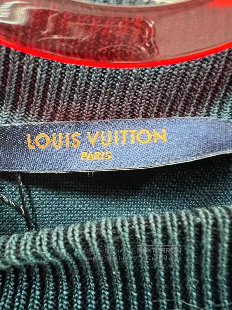 Louis Vuitton Louis Vuitton Neon presbyopic print space cotton sweatshir Size US L / EU 52-54 / 3 - 3 Thumbnail