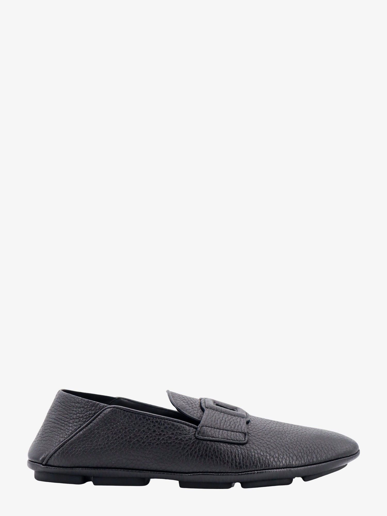 image of Dolce Gabbana Driver Man Black Loafers, Men's (Size 12)