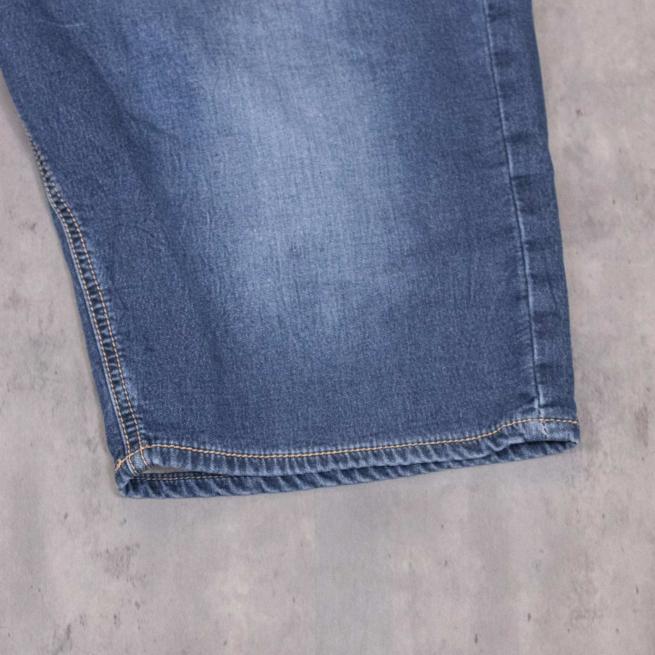 Vintage Y2K 2000's Live Free Midwash Baggy Jort Jean Shorts Size US 36 / EU 52 - 7 Thumbnail