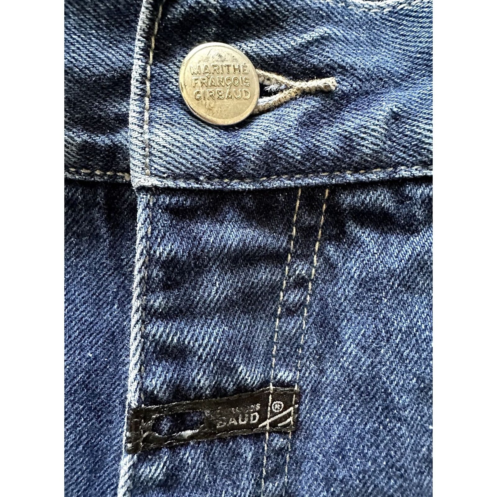Denime Vintage Marithe Francois Girbaud Jean Shorts Mens 40 Denim Carpenter Baggy Y2K Size US 40 / EU 56 - 6 Thumbnail