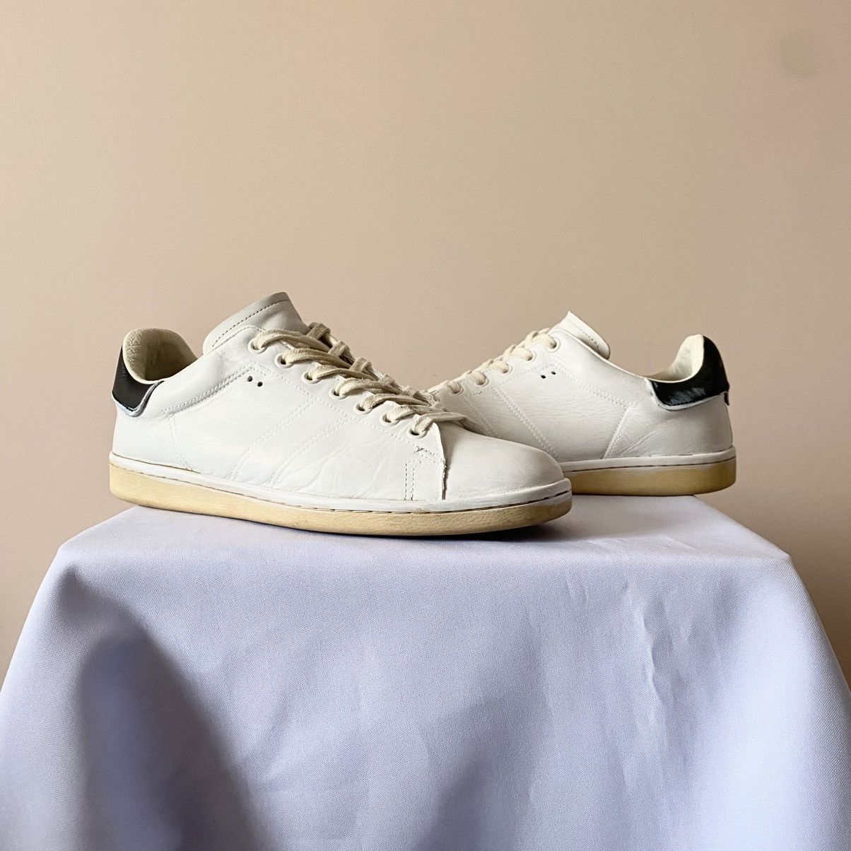 Designer × Isabel Marant Painted Isabel Marant Leather Sneakers Shoes Margiela Vibe Size US 7 / EU 40 - 2 Thumbnail