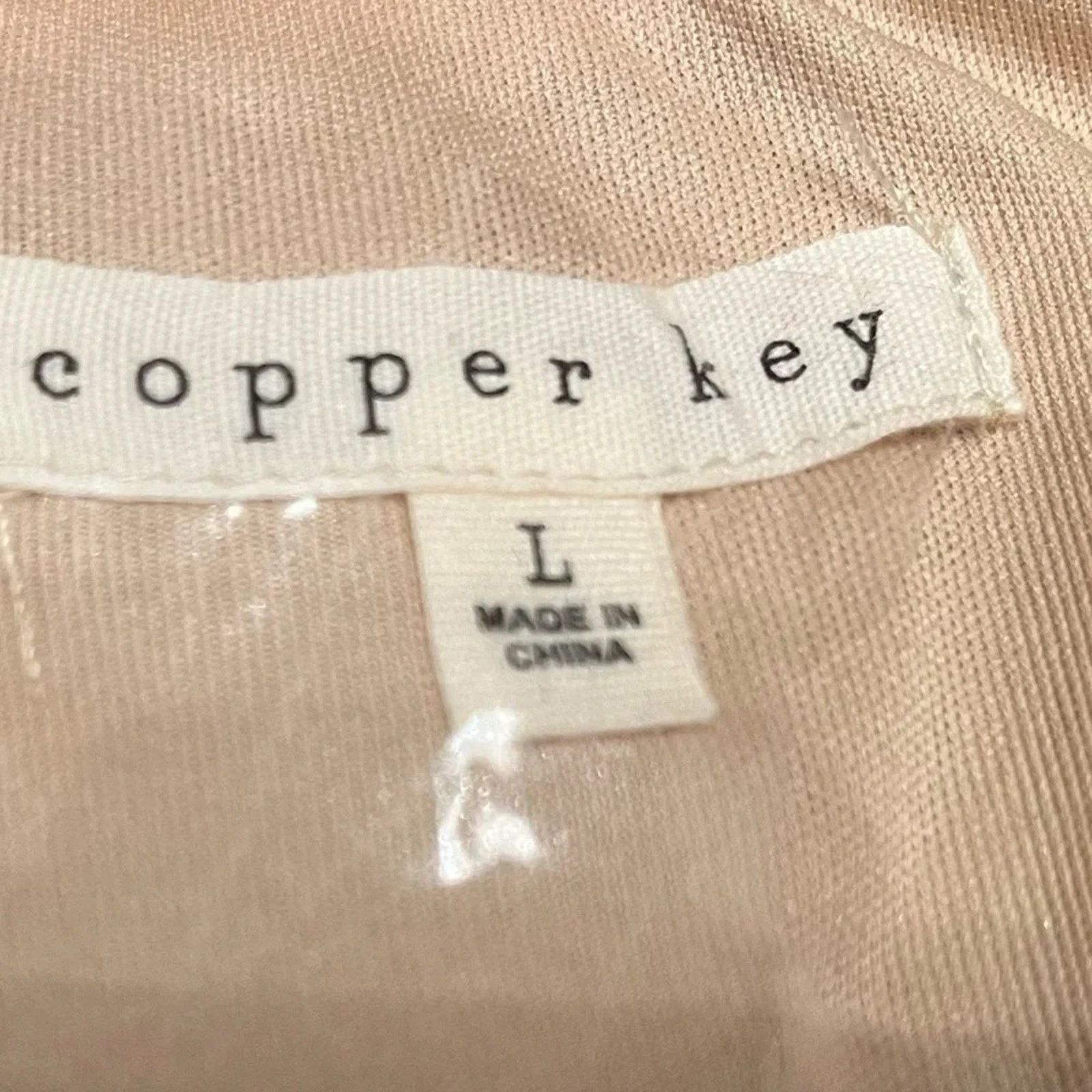 The Unbranded Brand Copper Key gold sequined mini dress, size Large Size L / US 10 / IT 46 - 3 Thumbnail
