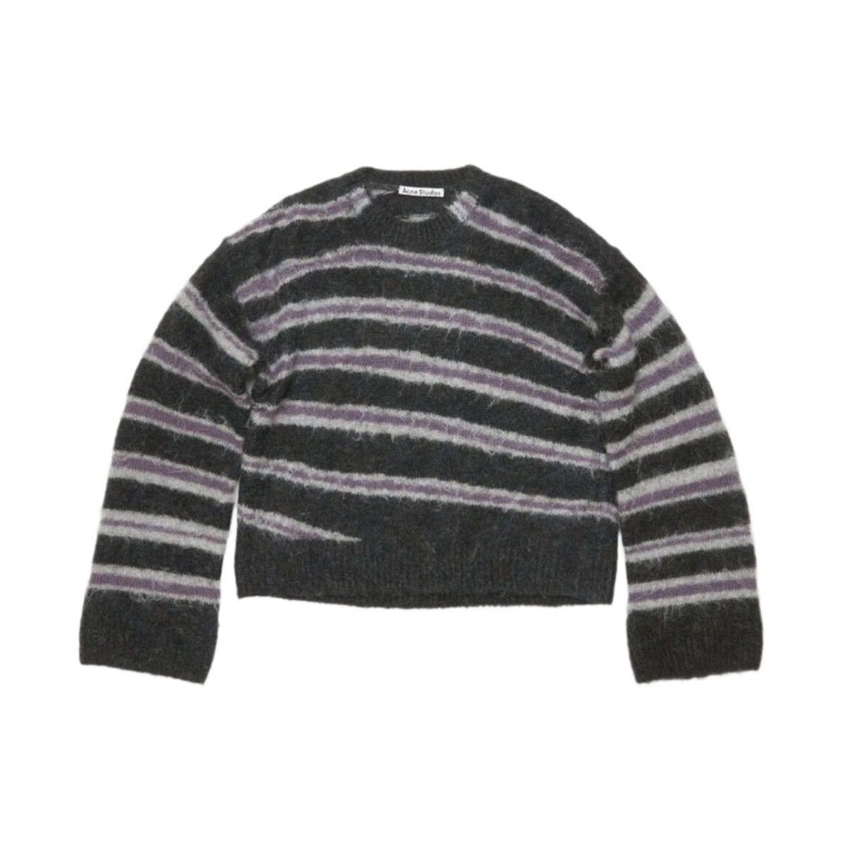 Acne Studios Acne Studios Striped Mohair-Blend Sweater Size US M / EU 48-50 / 2 - 1 Thumbnail