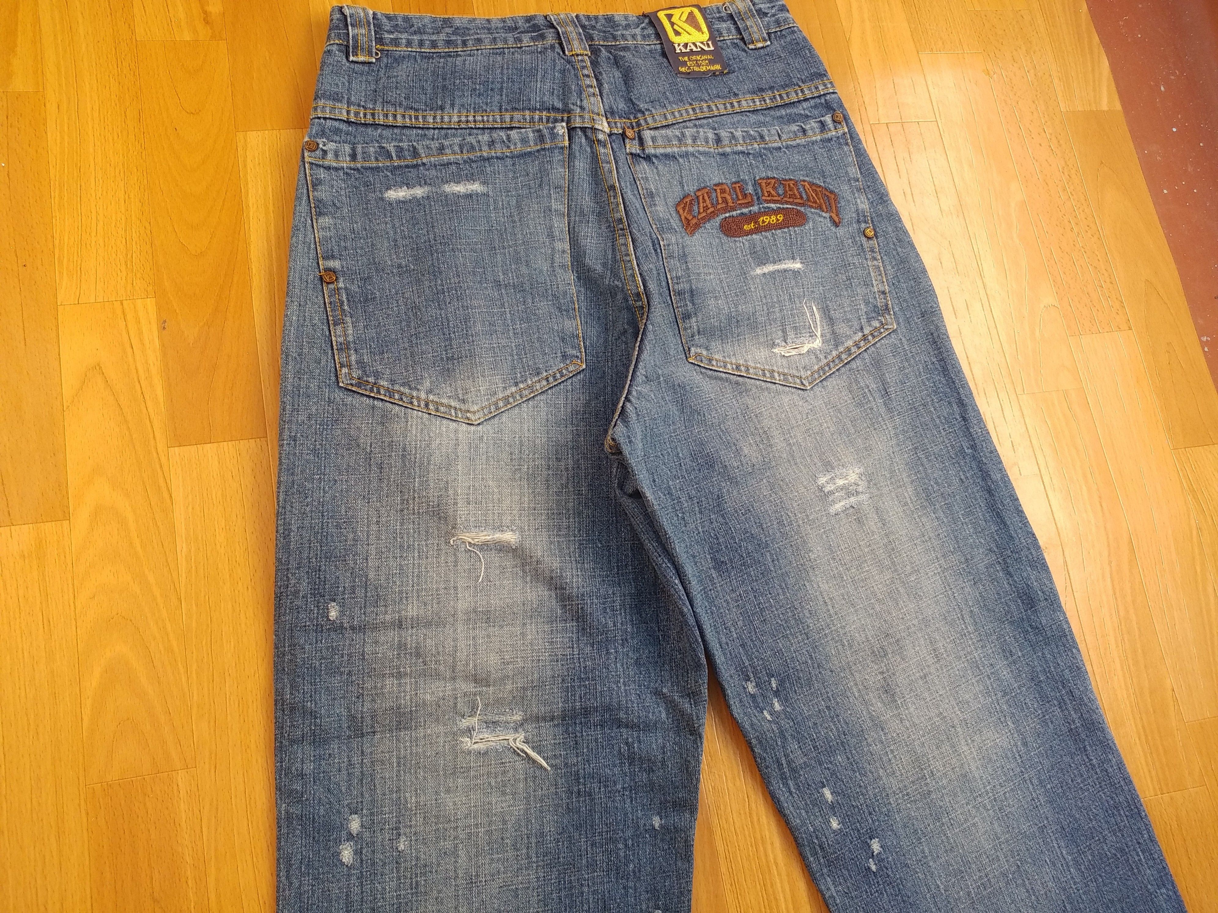 Karl Kani KARL KANI jeans, baggy, vintage Kani jeans, 90s hip hop W 32 Size US 32 / EU 48 - 4 Thumbnail