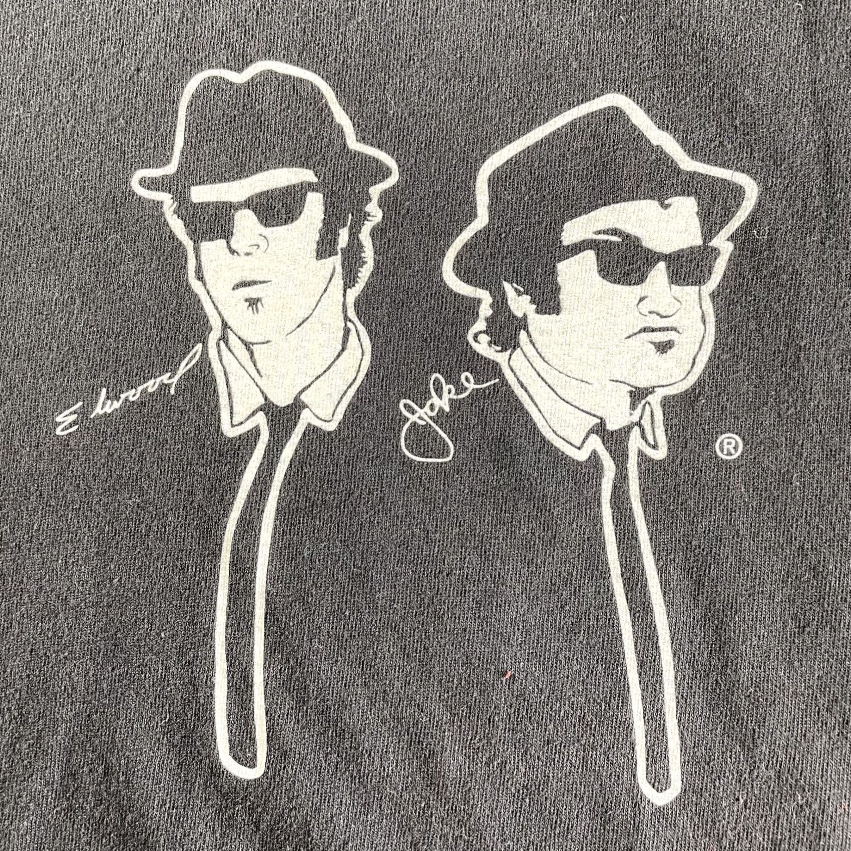 Vintage House of Blues Blues Brothers Shirt Mens Medium Black Graphic T-Shirt Anaheim Music Movie Band City Size US M / EU 48-50 / 2 - 2 Thumbnail