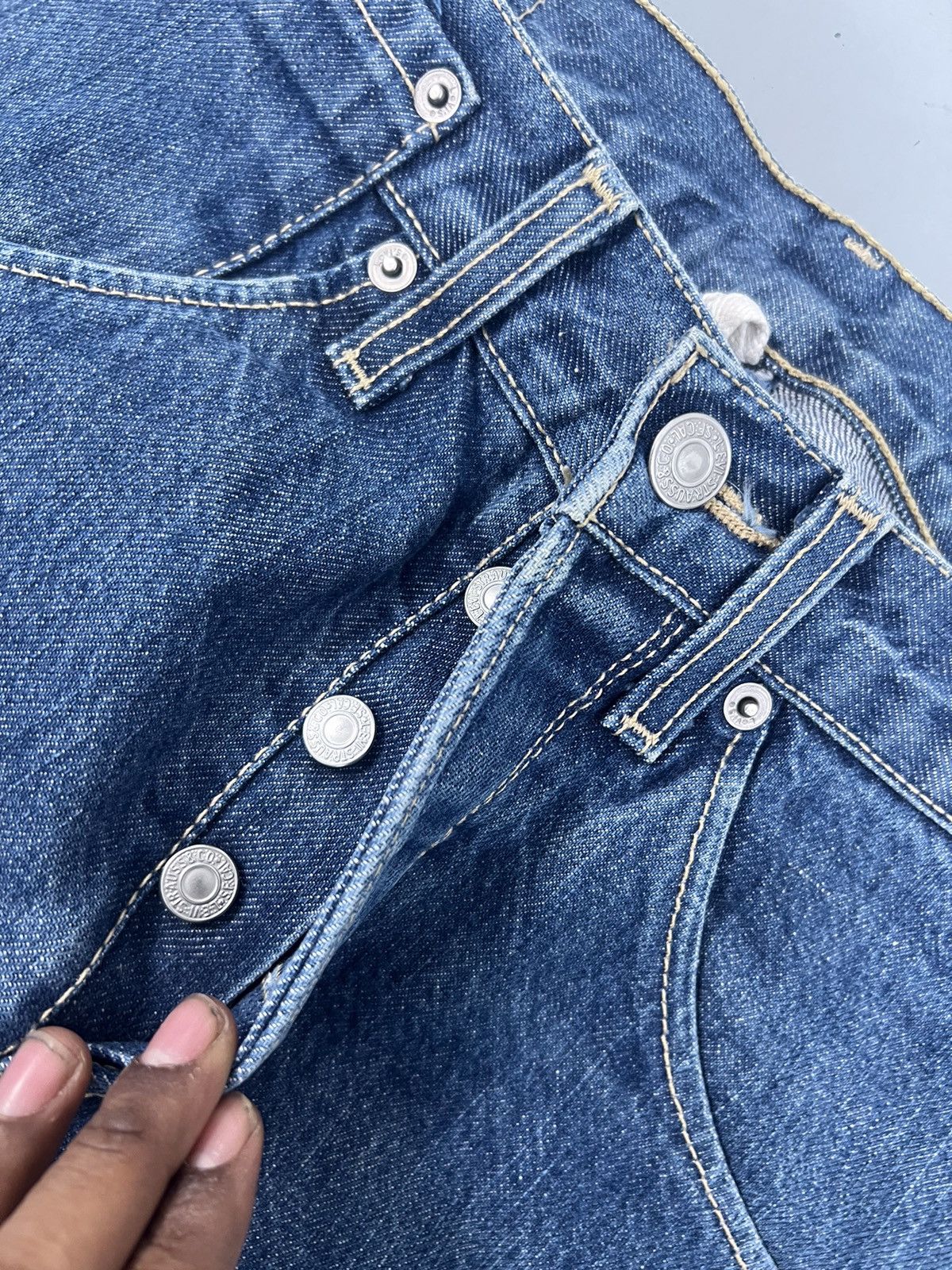 Levi's Vintage Levi’s engineer jeans denim Size US 28 / EU 44 - 5 Thumbnail