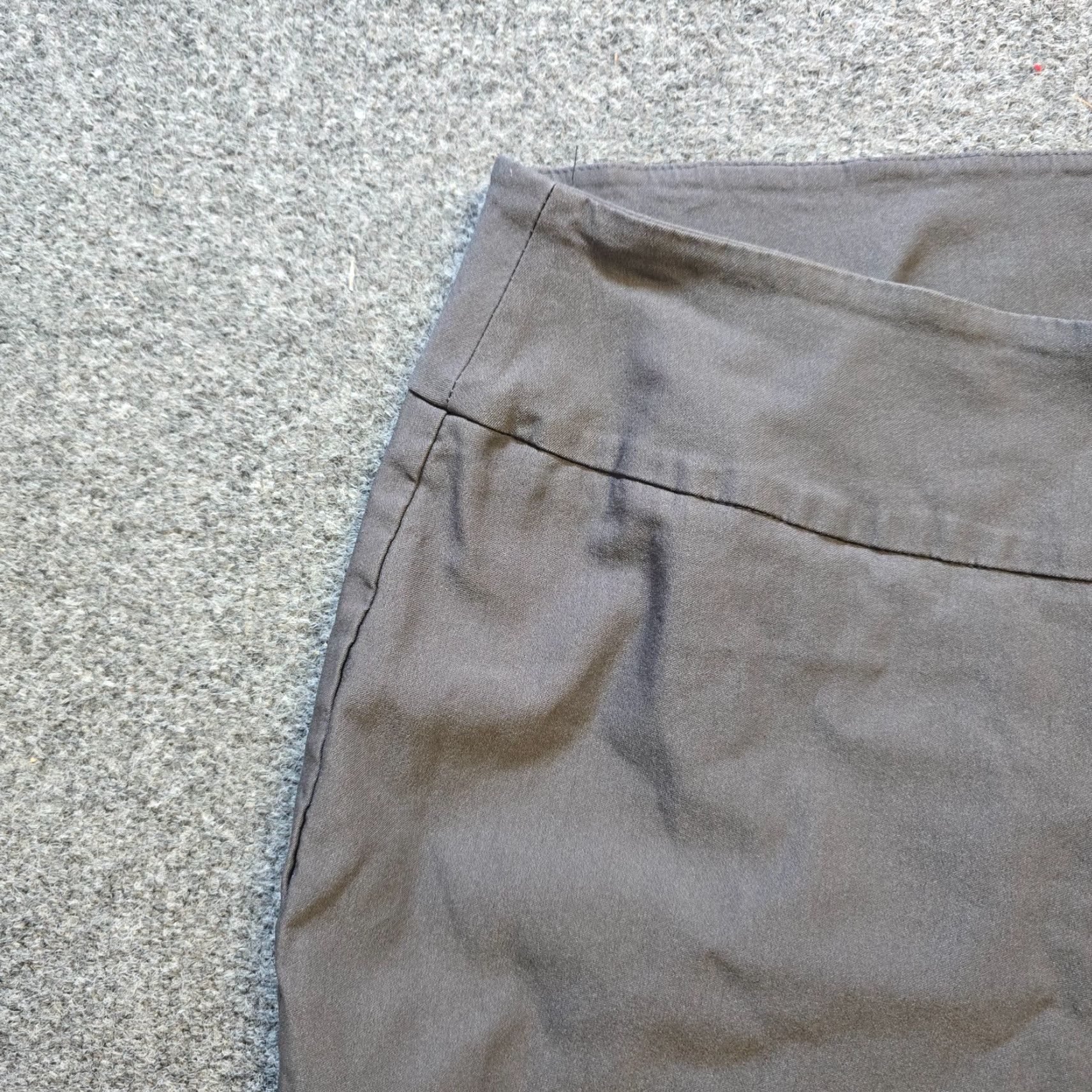Vintage Lulu B Pants Womens Size 16 Gray Stretch Straight Performance Career Golf Casual Pants Size 38" / US 16 / IT 52 - 3 Thumbnail