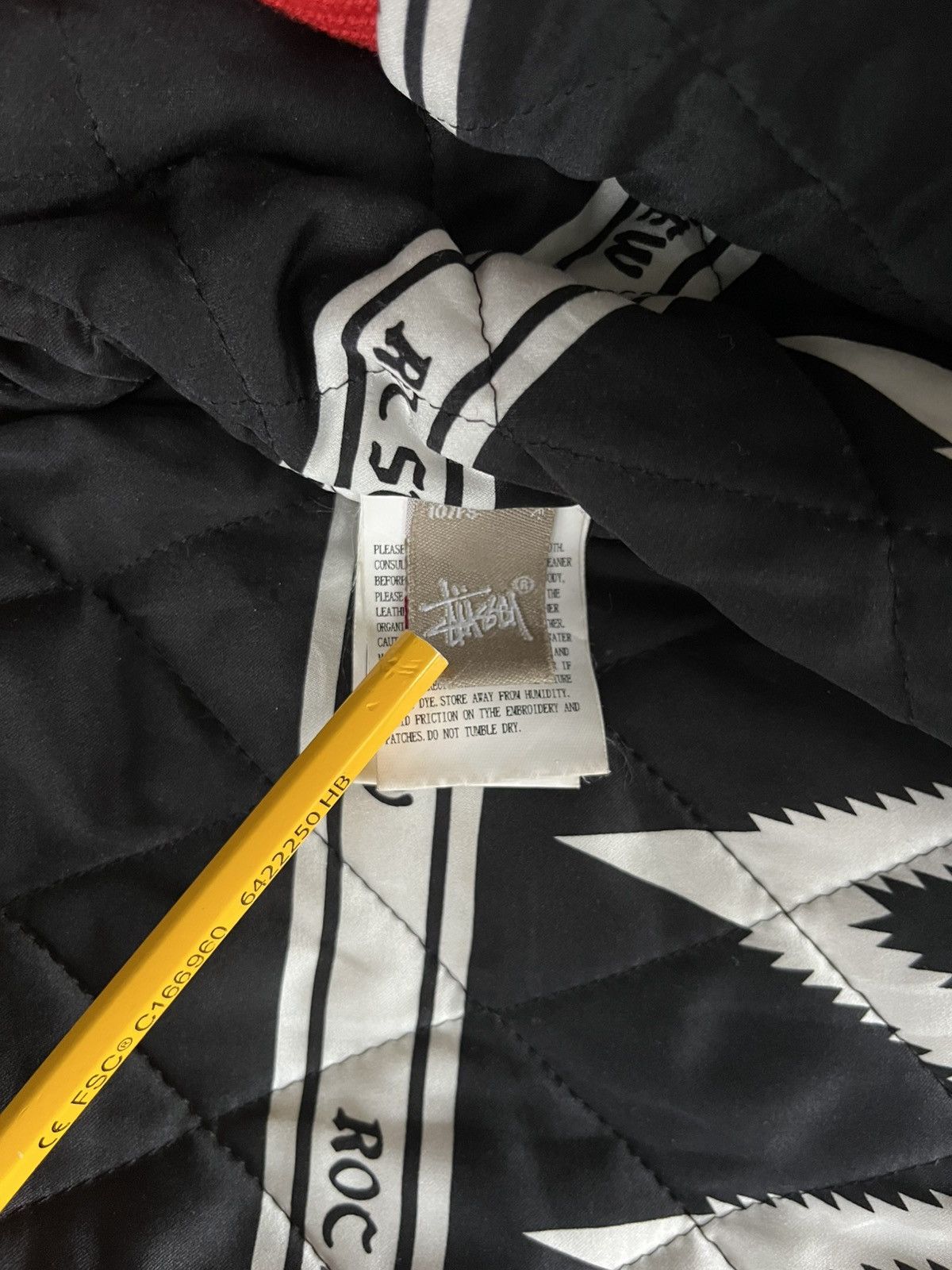 Stussy Stussy x Roc Star - Tribe Varsity Jacket Size US M / EU 48-50 / 2 - 6 Thumbnail