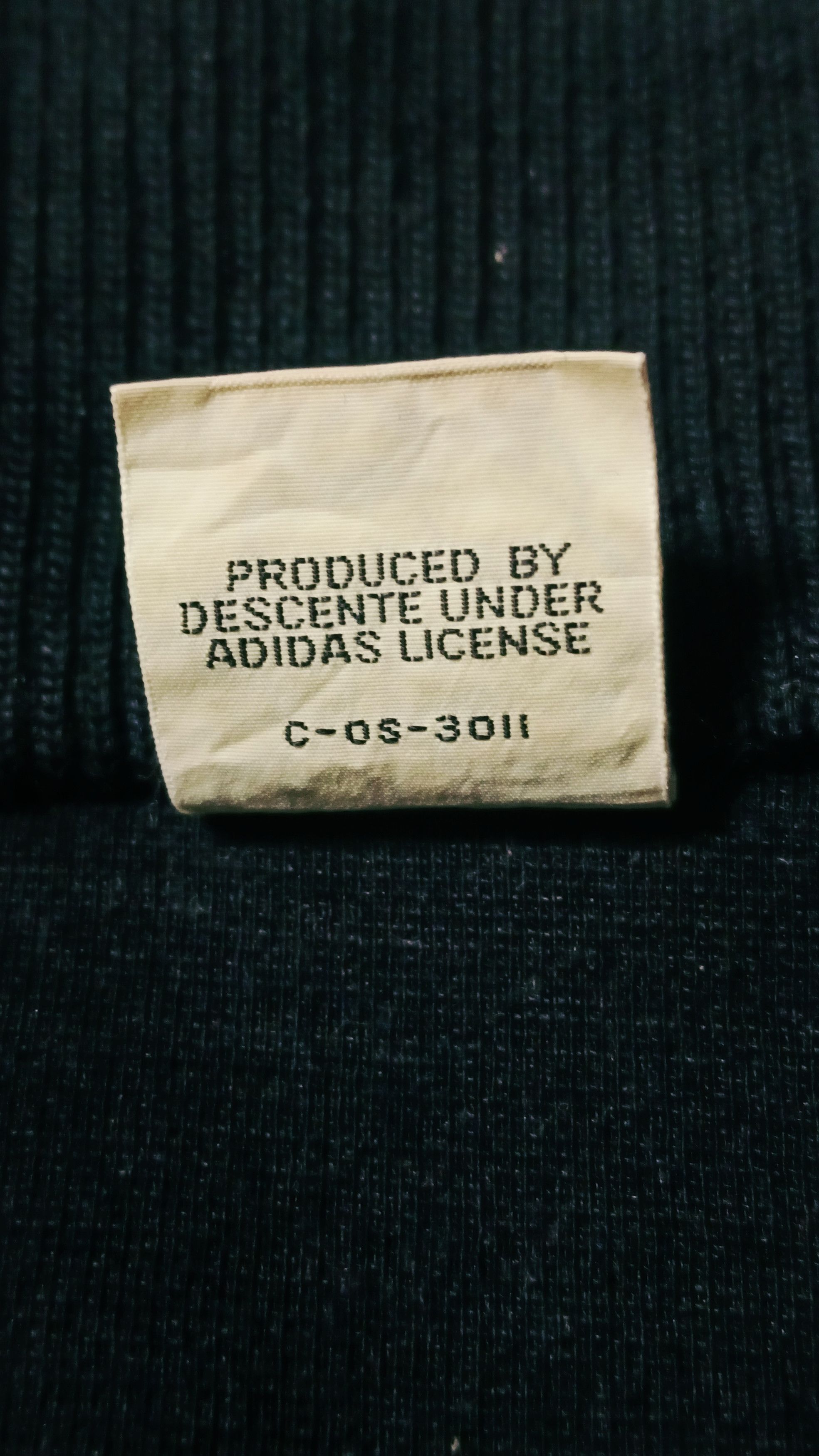 Adidas × Descente Vintage Adidas x Descente Black Sweater Size US S / EU 44-46 / 1 - 7 Thumbnail