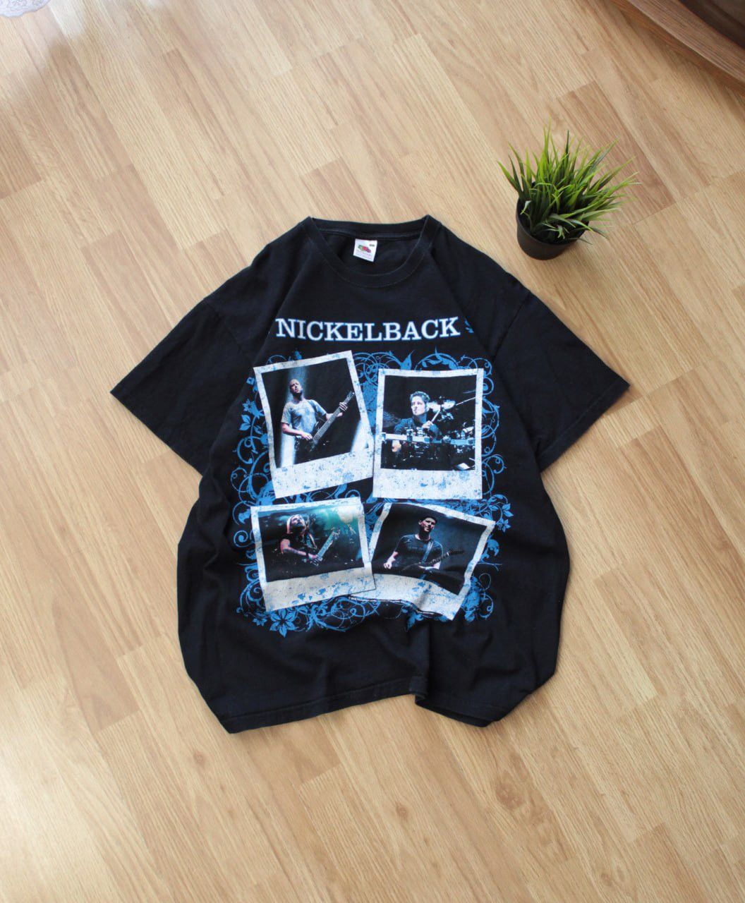 Band Tees 🔥 2008 Vintage Nickelback Europe Tour Band Tee Shirt Rare Size US L / EU 52-54 / 3 - 1 Thumbnail