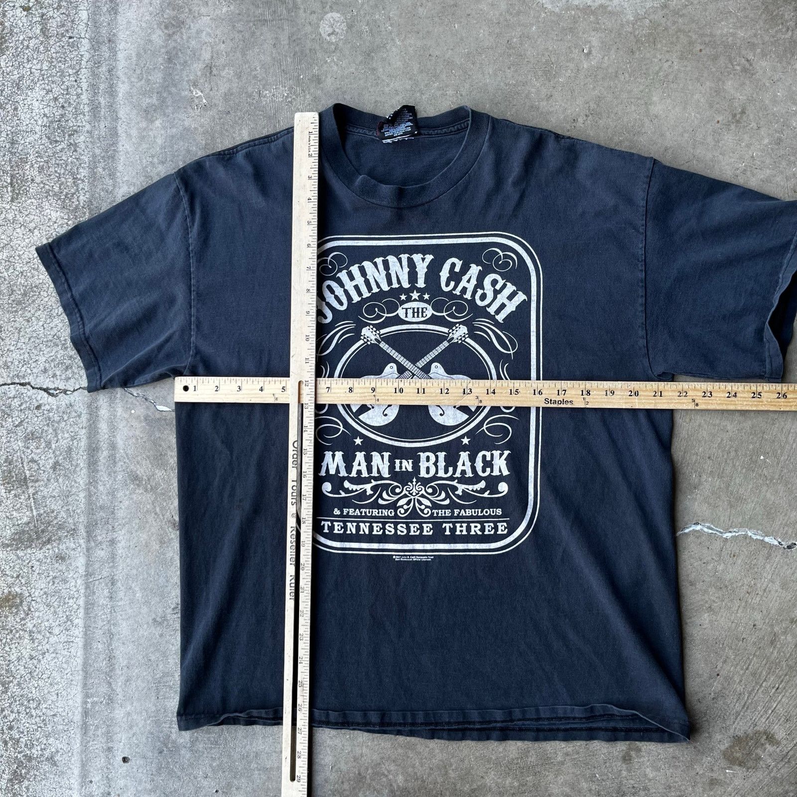 Vintage VINTAGE JOHNNY CASH MAN IN BLACK SHIRT XL Size US XL / EU 56 / 4 - 4 Thumbnail