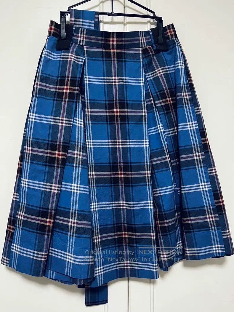 Vivienne Westwood size 1 Plaid Pleated Skirt