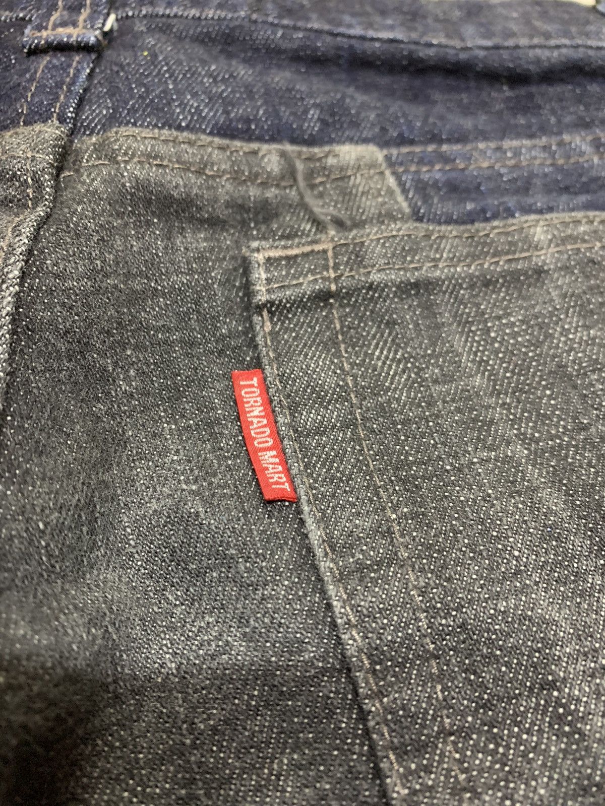 Tornado Mart Tornado mart patchwork jeans Size 29" - 12 Thumbnail