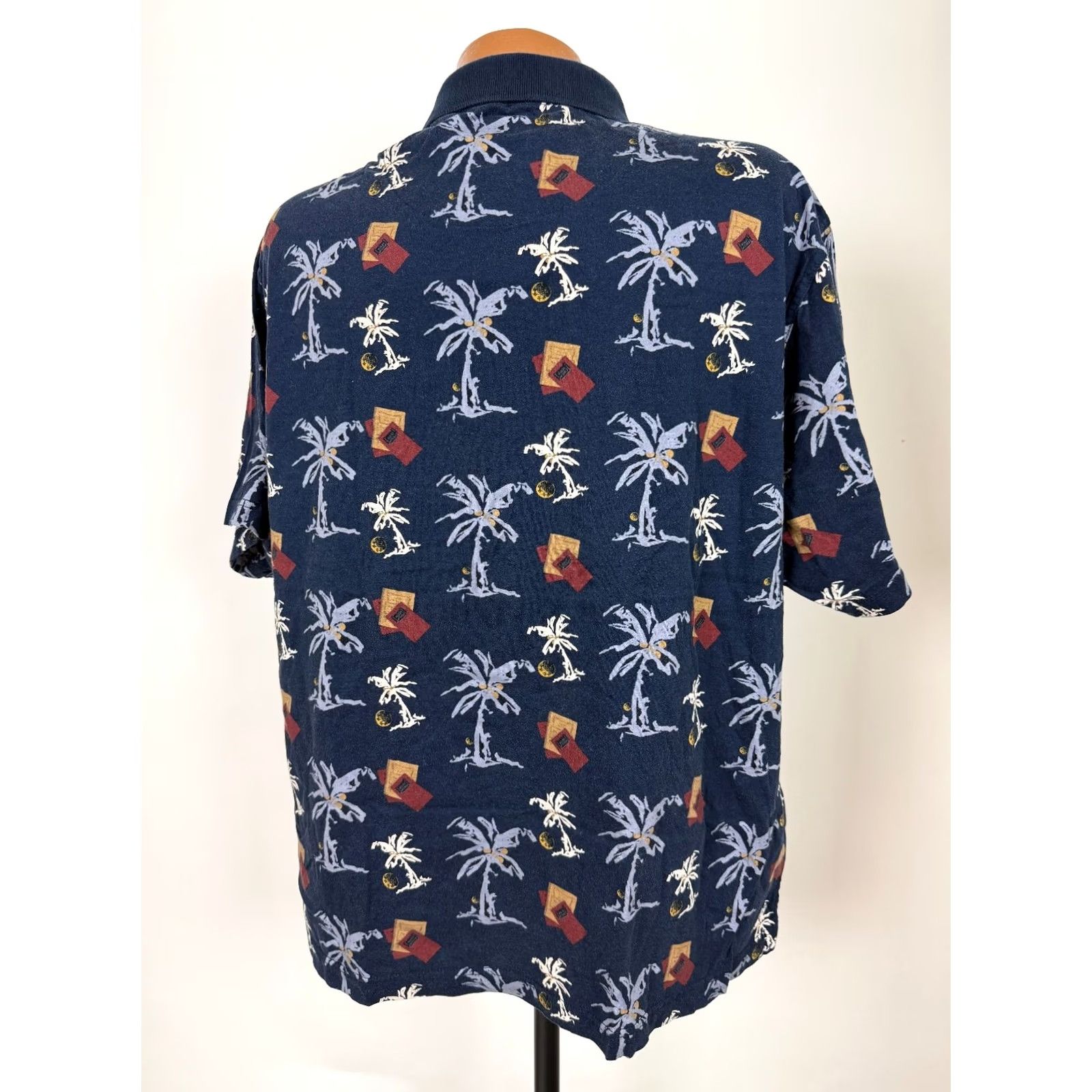 Vintage VINTAGE Grand Slam Polo Shirt Mens XL Polo Blue 90s Hawaiian Beach Golf Cotton Jersey Short Sleeve Casual/Travel Size US XL / EU 56 / 4 - 6 Thumbnail
