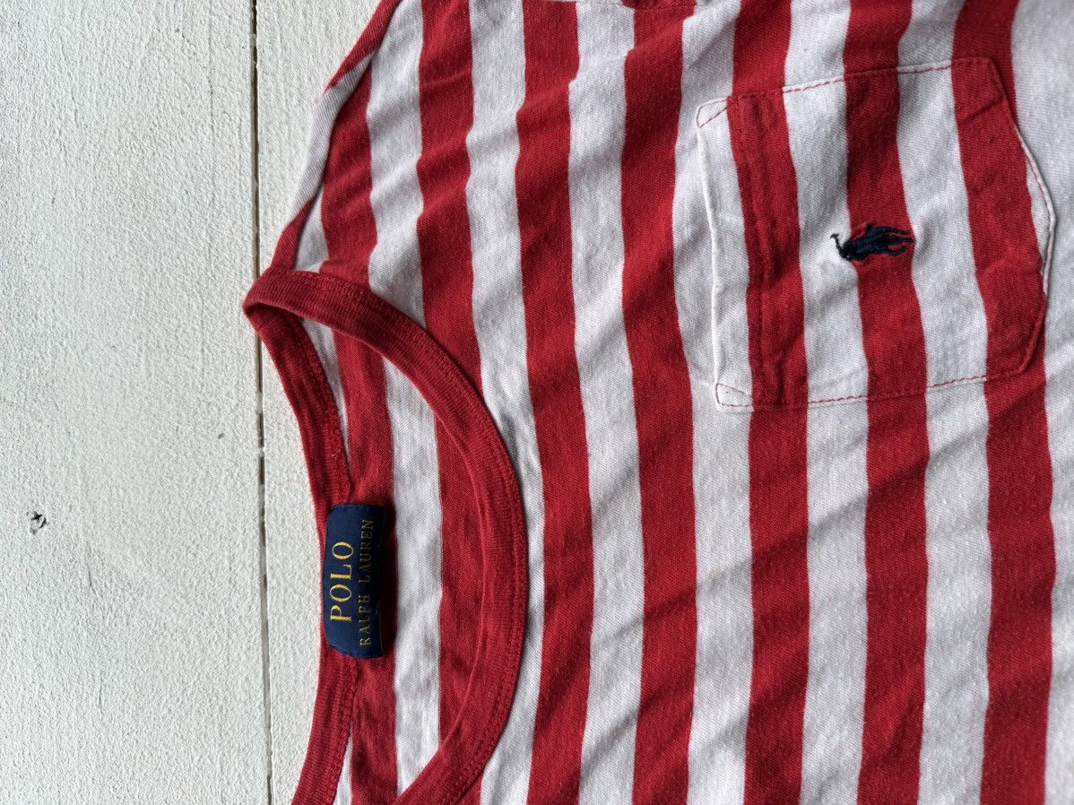 Denim & Supply Ralph Lauren × Vintage 🚨VNTG RALPH LAUREN MARINE STRIPED LONGSLEEVE TANK TOP Size M / US 6-8 / IT 42-44 - 4 Thumbnail