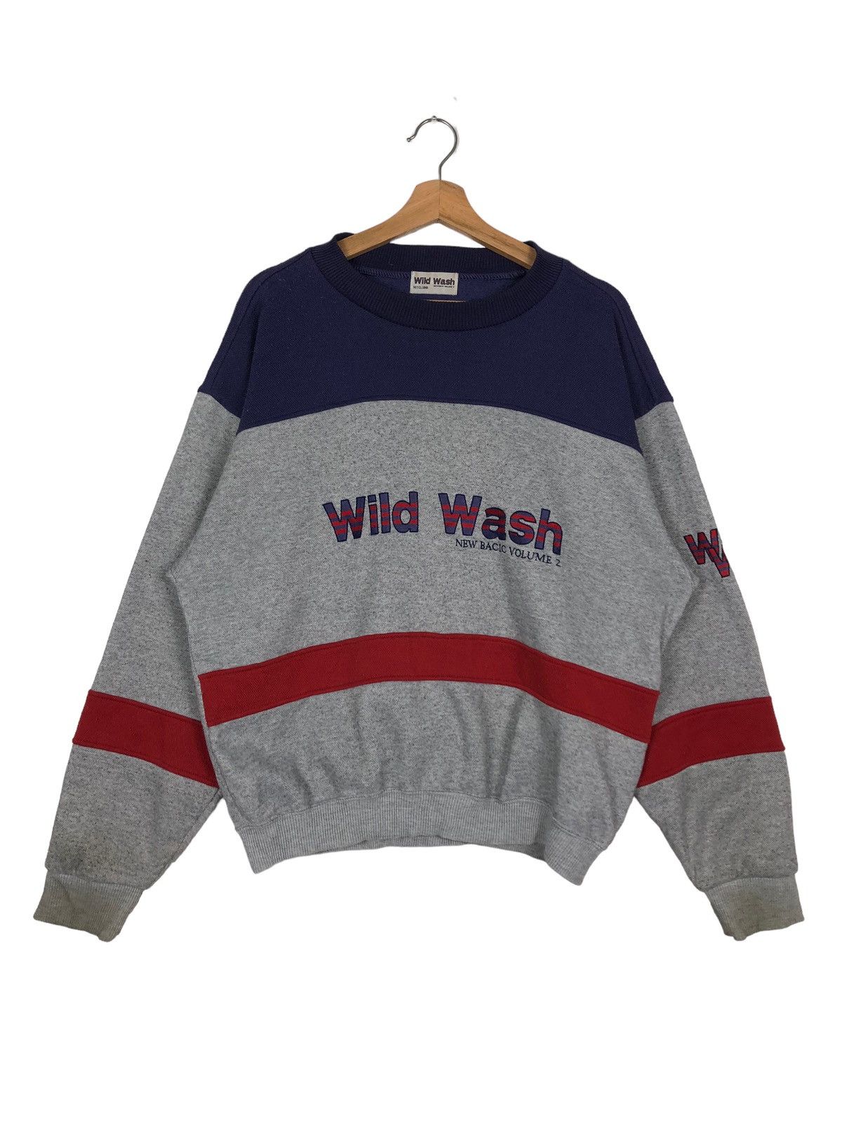 Hysteric Glamour 🔥Wild Wash Sweatshirt Crewneck Hysteric Glamour Big Logo Size US M / EU 48-50 / 2 - 1 Thumbnail