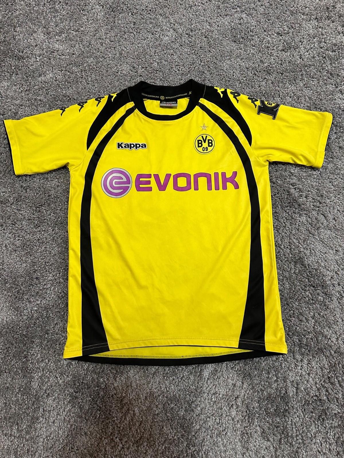 Kappa BORUSSIA DORTMUND 2009/10 FOOTBALL SOCCER SHIRT JERSEY LUCAS Size US XS / EU 42 / 0 - 1 Thumbnail
