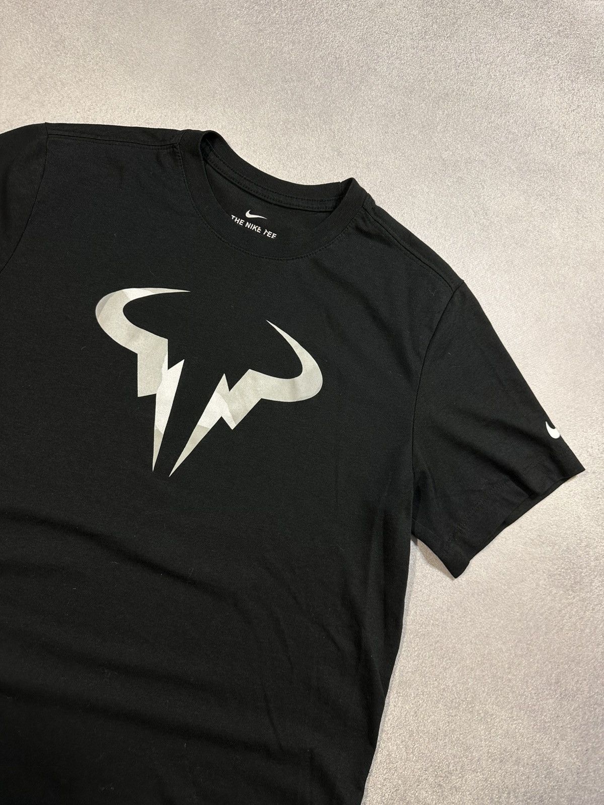 Nike Nike Rafael Nadal Tennis Big Logo T-shirt Sz M Size US M / EU 48-50 / 2 - 3 Thumbnail